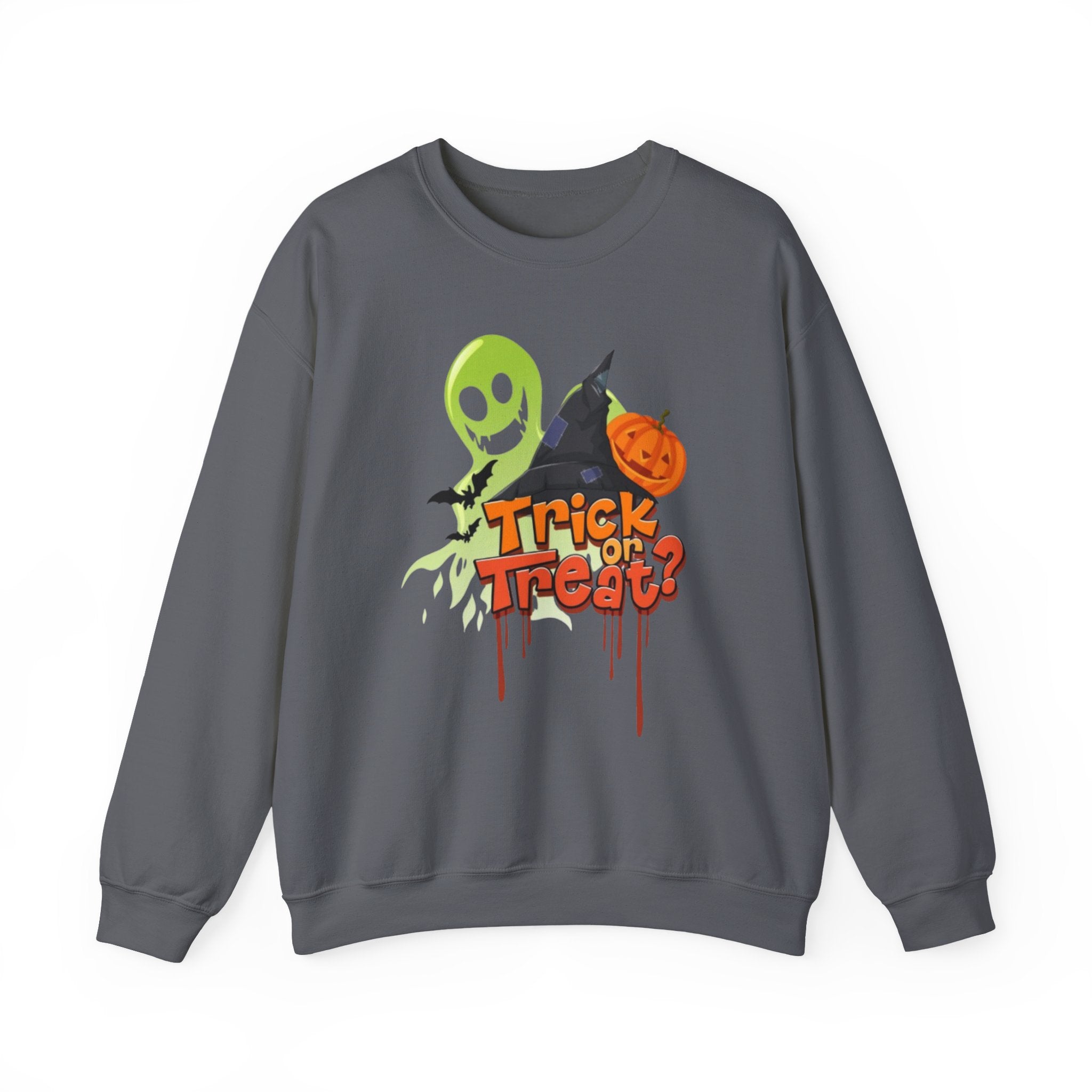 Halloween Trick or Treat Unisex Heavy Blend™ Crewneck Sweatshirt