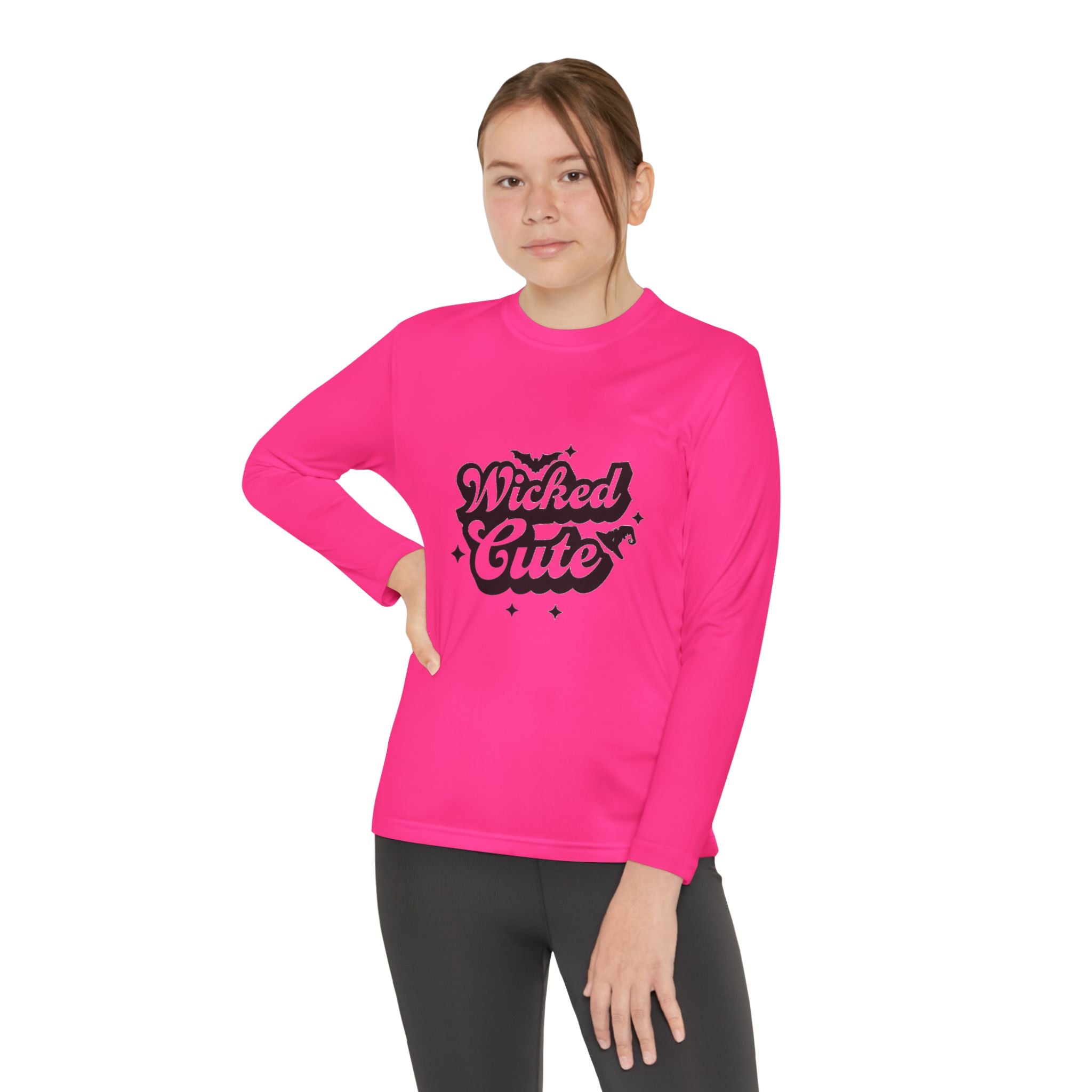Wicked Cute Youth Long Sleeve Competitor T-Shirt