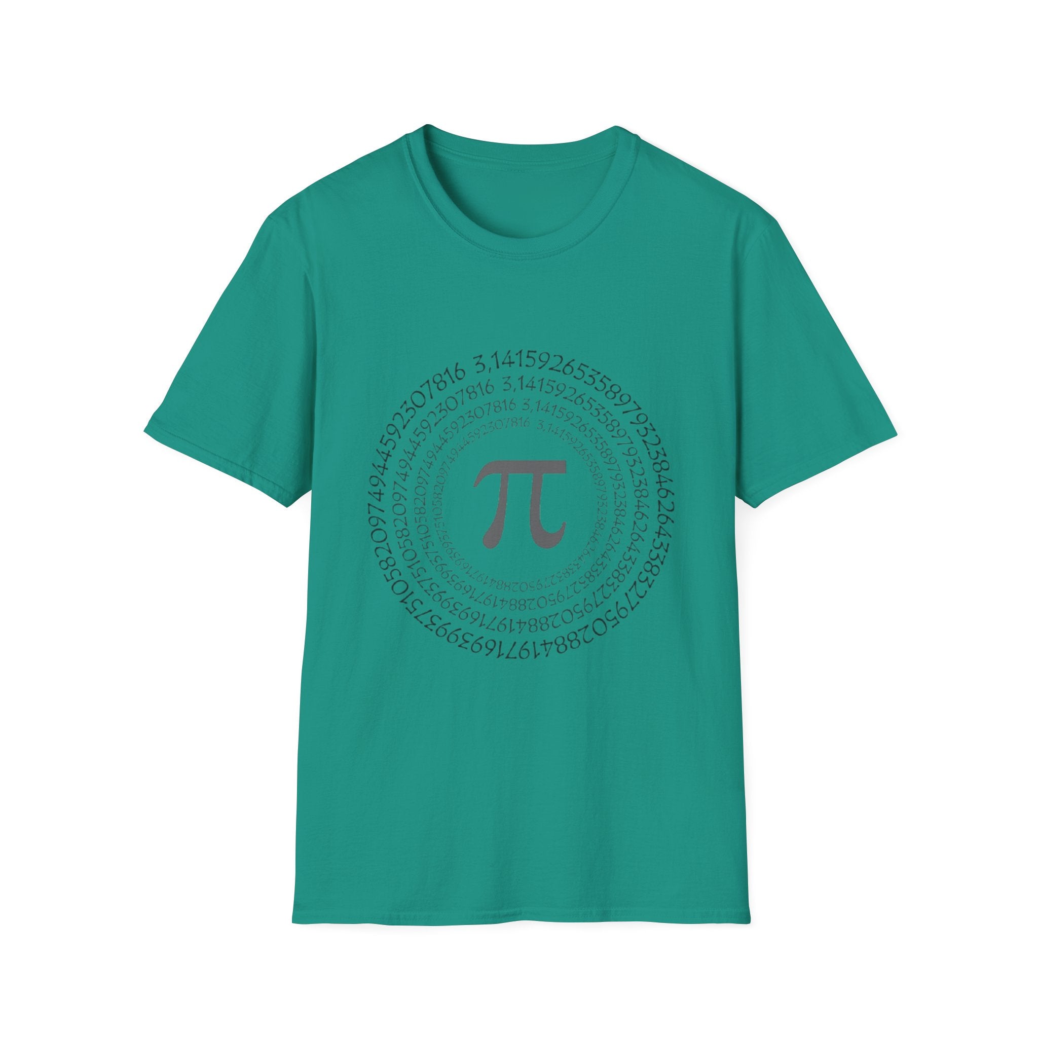 Pi Day Themed Unisex Softstyle T-Shirt