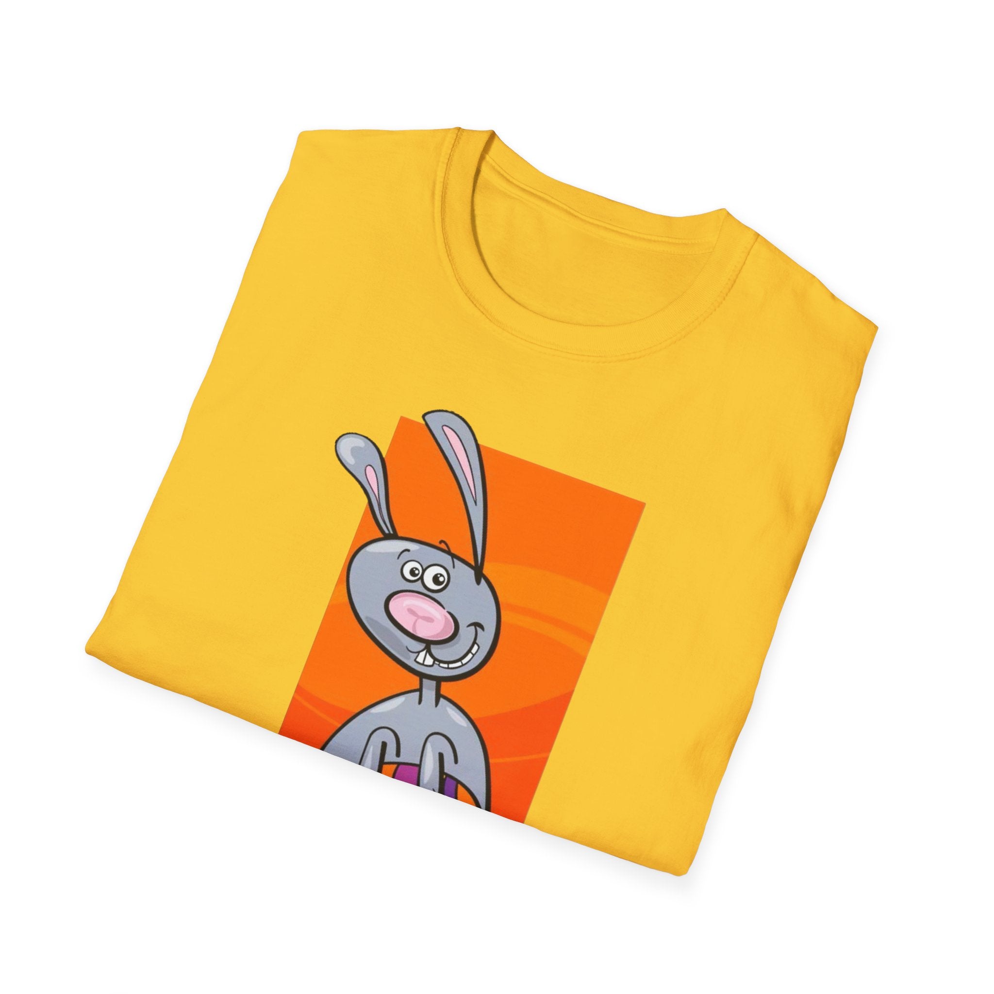 So Egg-cited Bunny Unisex Softstyle T-Shirt