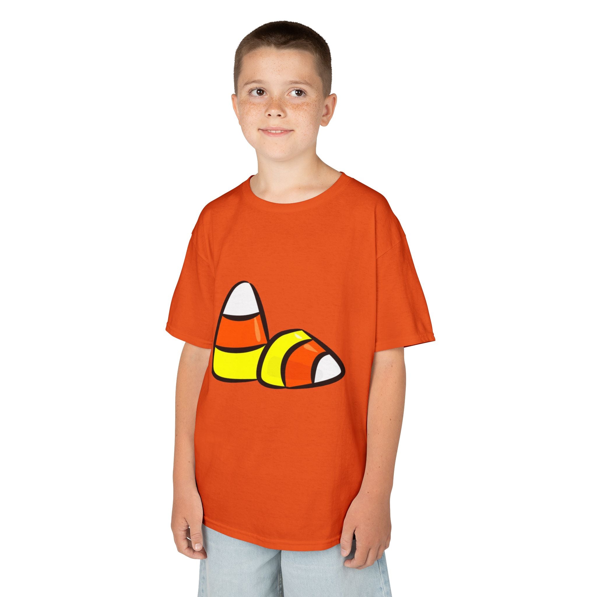 Halloween Candy Corn Kids Heavy Cotton™ Short Sleeve T-Shirt