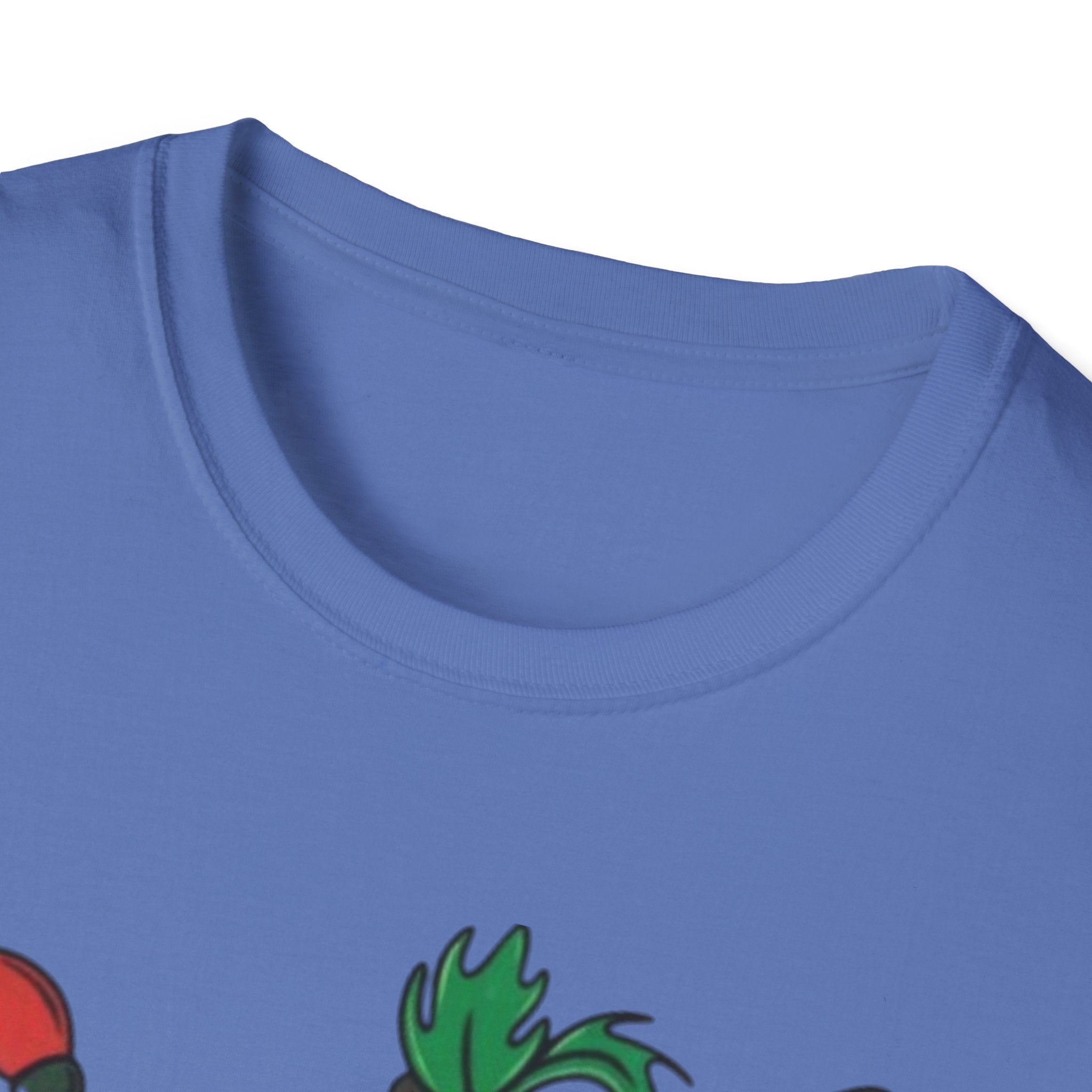 Festive Reindeer Unisex Softstyle T-Shirt