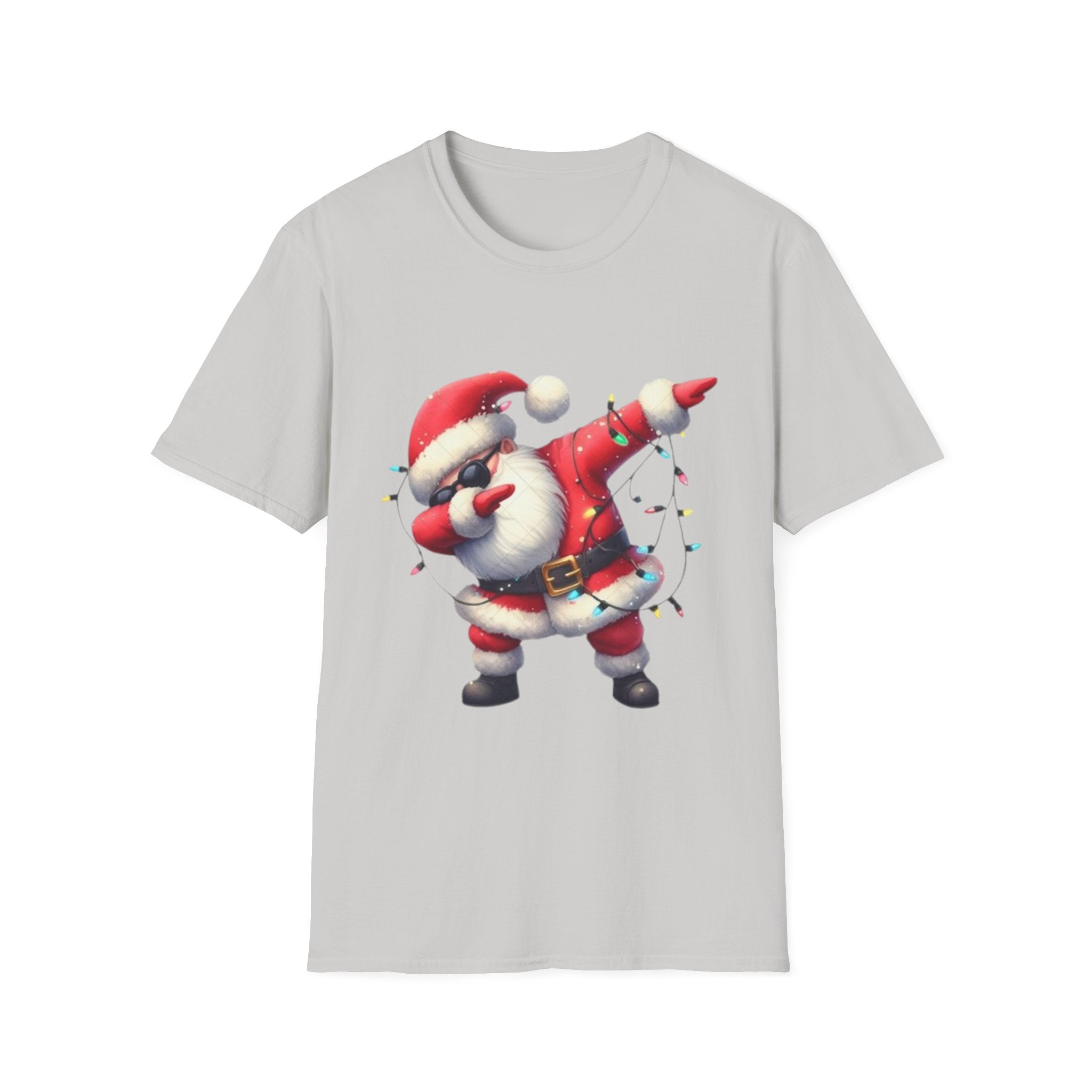 Dabbing Santa Unisex Softstyle T-Shirt