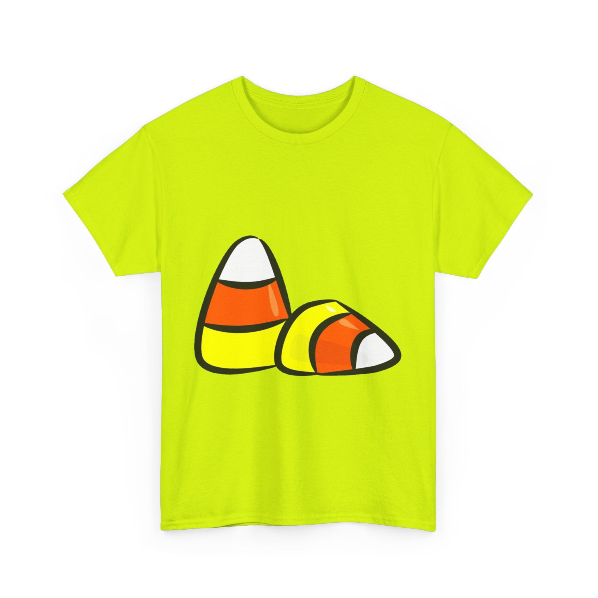 Halloween Candy Corn Unisex Heavy Cotton T-Shirt