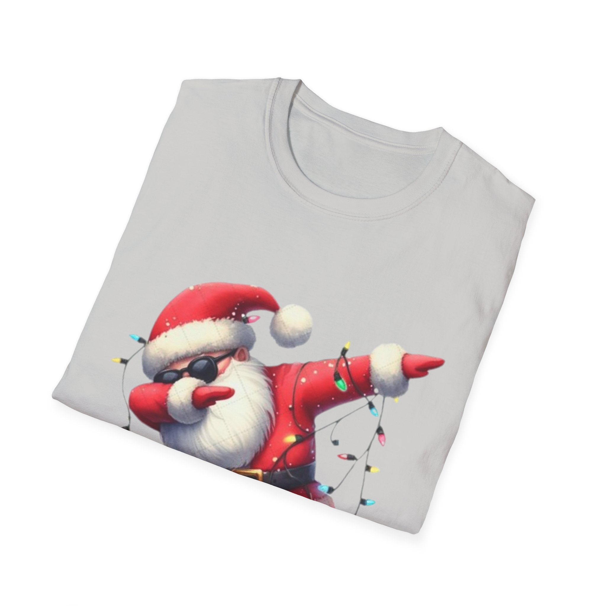 Dabbing Santa Unisex Softstyle T-Shirt