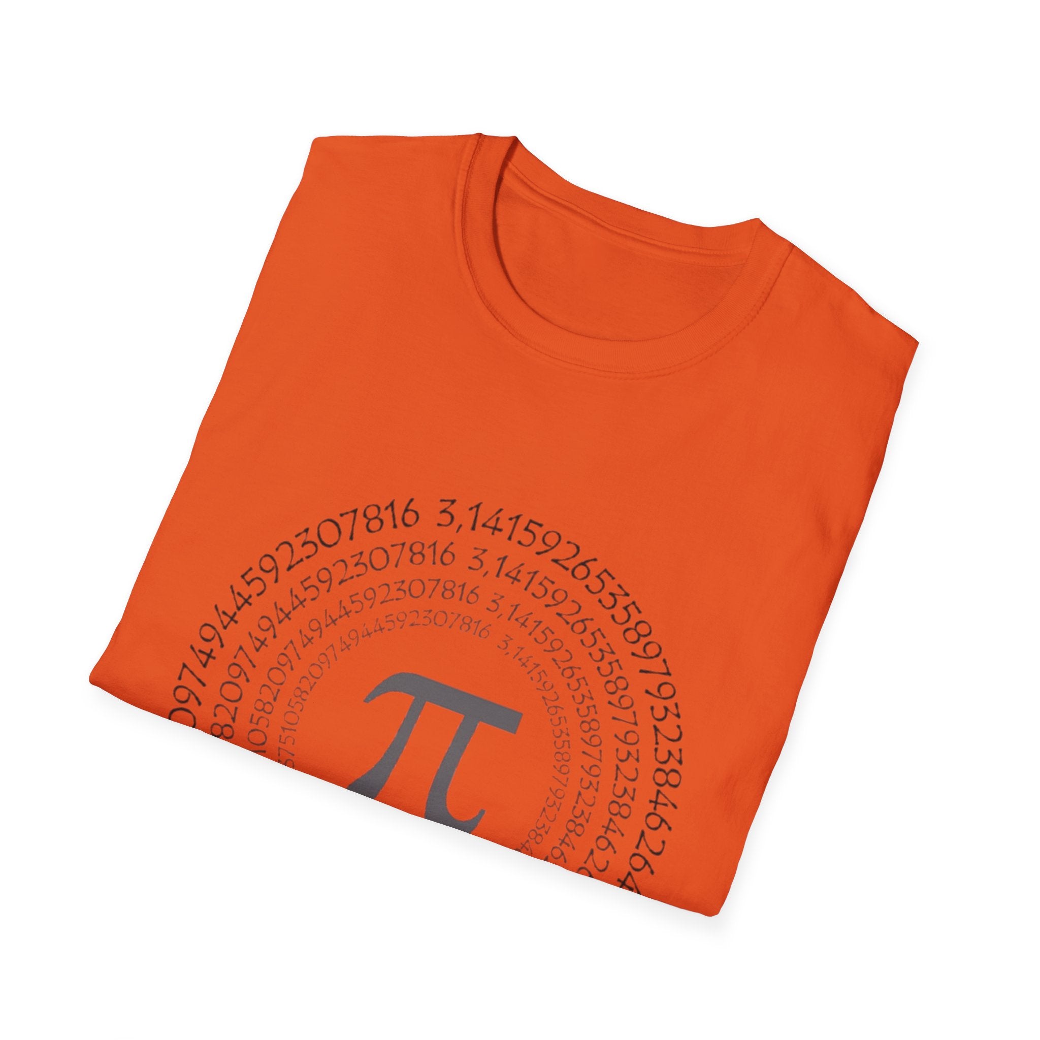 Pi Day Themed Unisex Softstyle T-Shirt