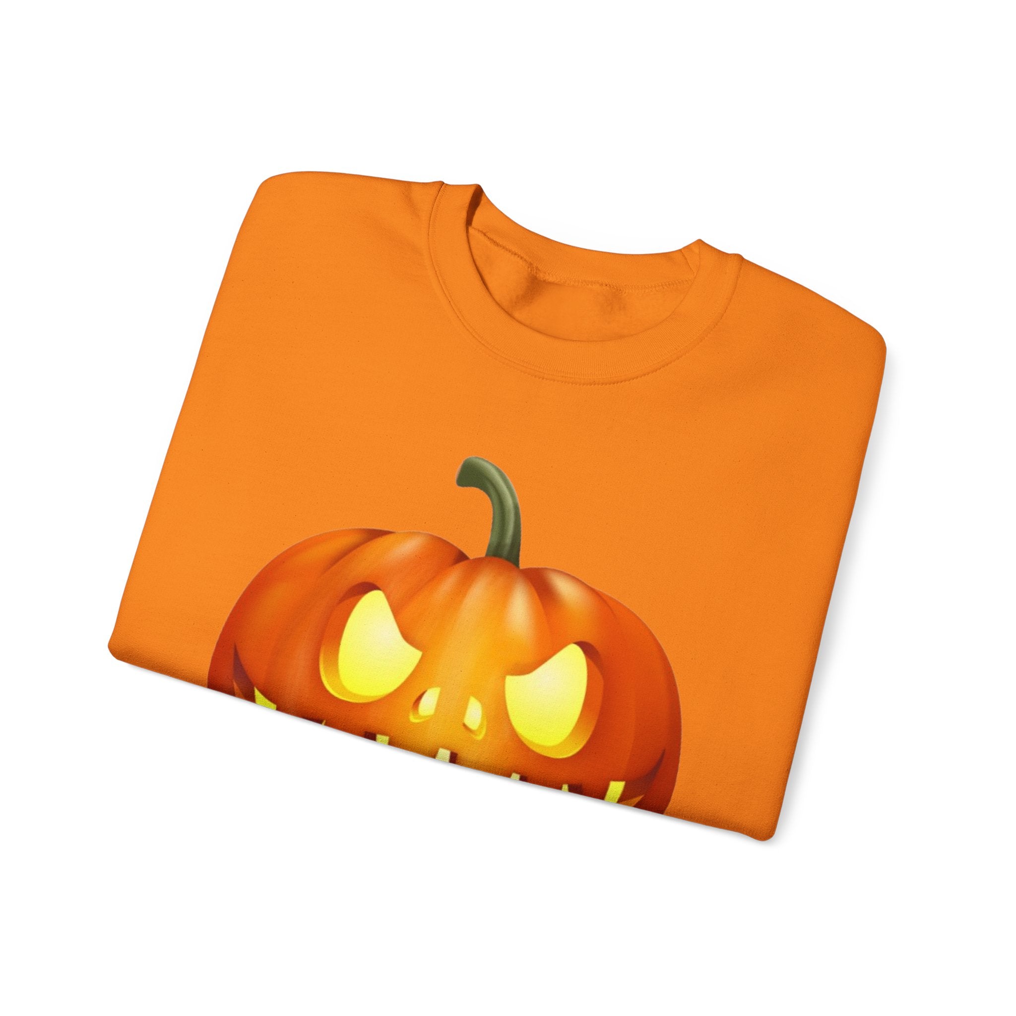 Halloween Pumpkin Unisex Heavy Blend™ Crewneck Sweatshirt