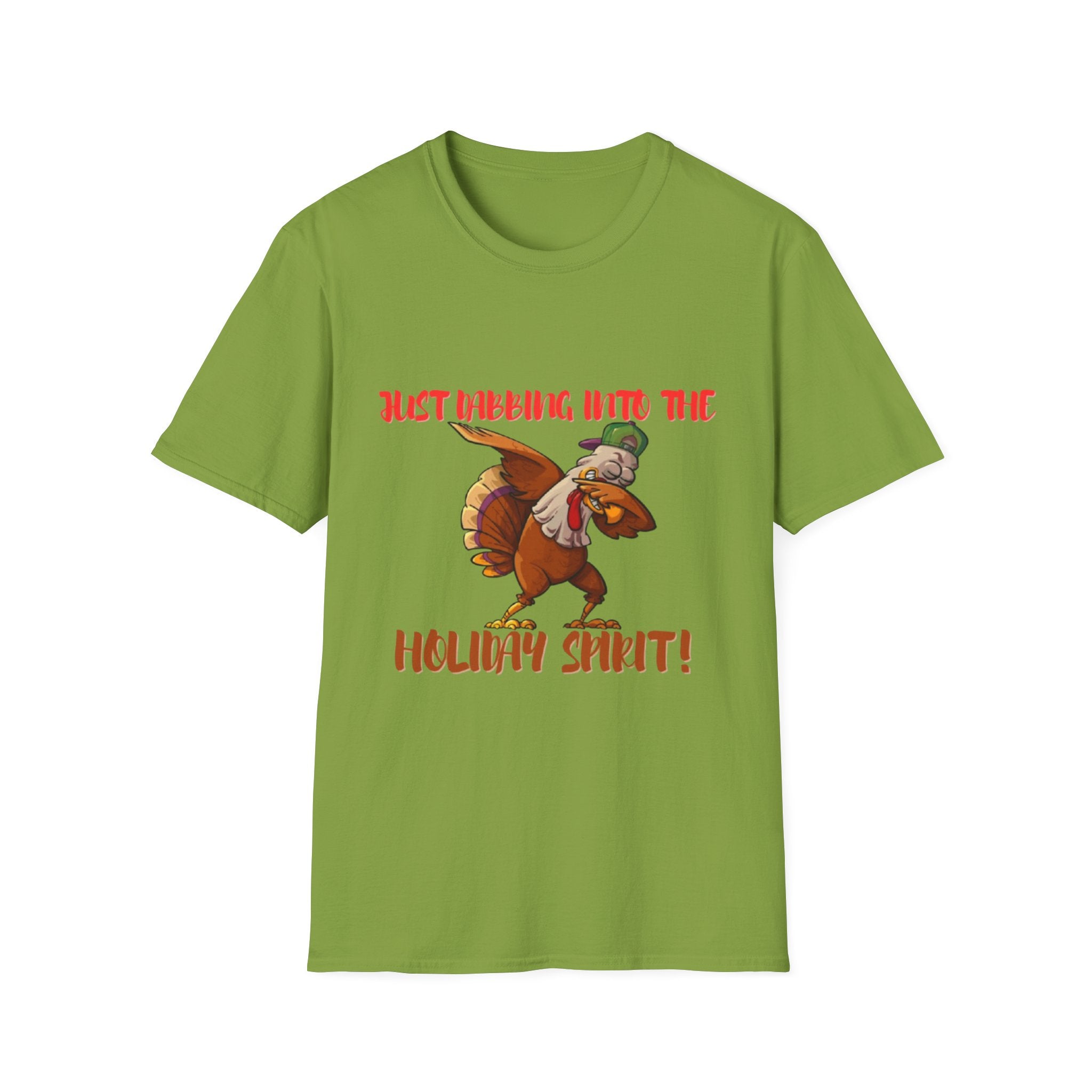 Just Dabbing Into The Holiday Spirit! Unisex Softstyle T-Shirt