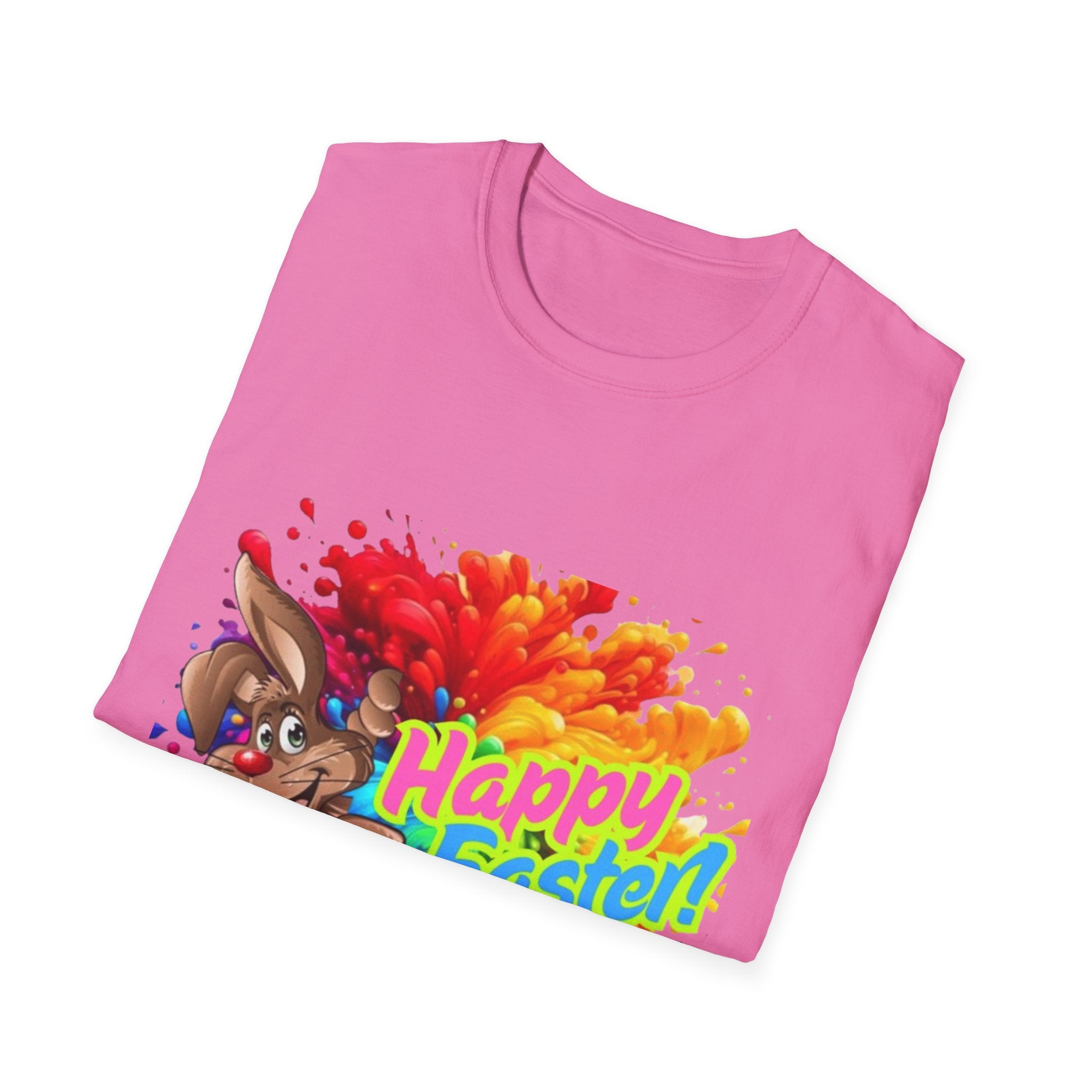 Happy Easter Bunny Unisex Softstyle T-Shirt