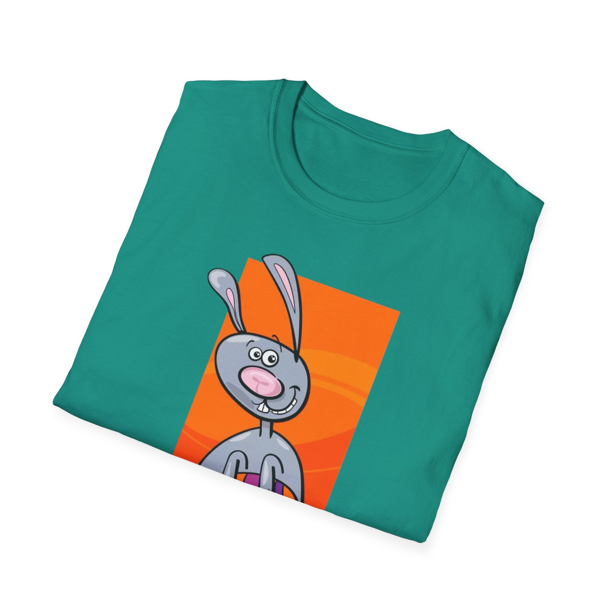 So Egg-cited Bunny Unisex Softstyle T-Shirt