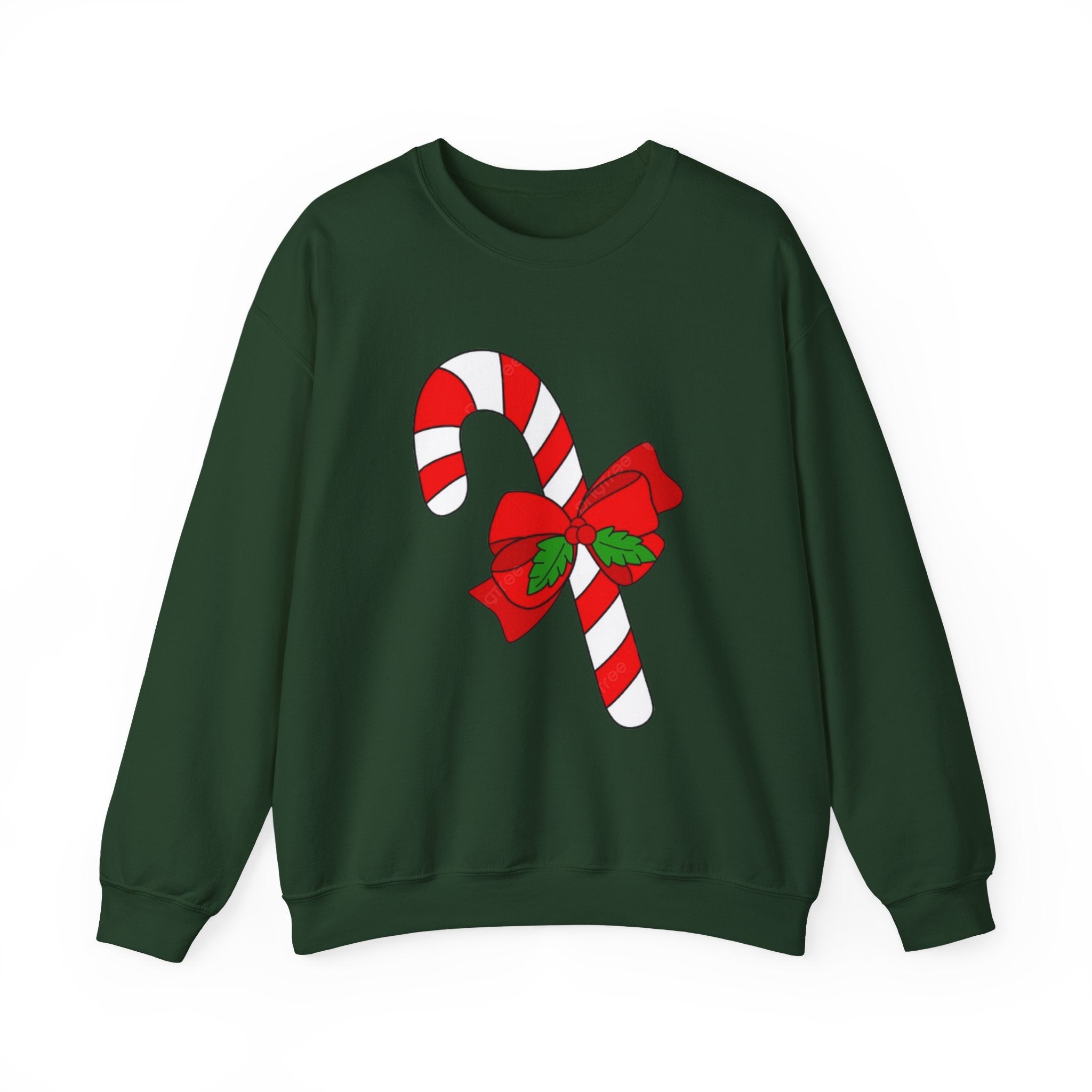 Candy Cane Holiday Unisex Heavy Blend™ Crewneck Sweatshirt