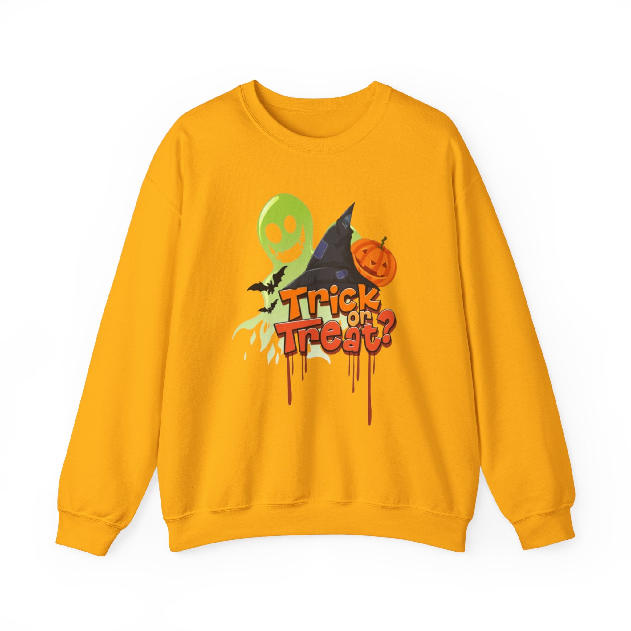 Halloween Trick or Treat Unisex Heavy Blend™ Crewneck Sweatshirt