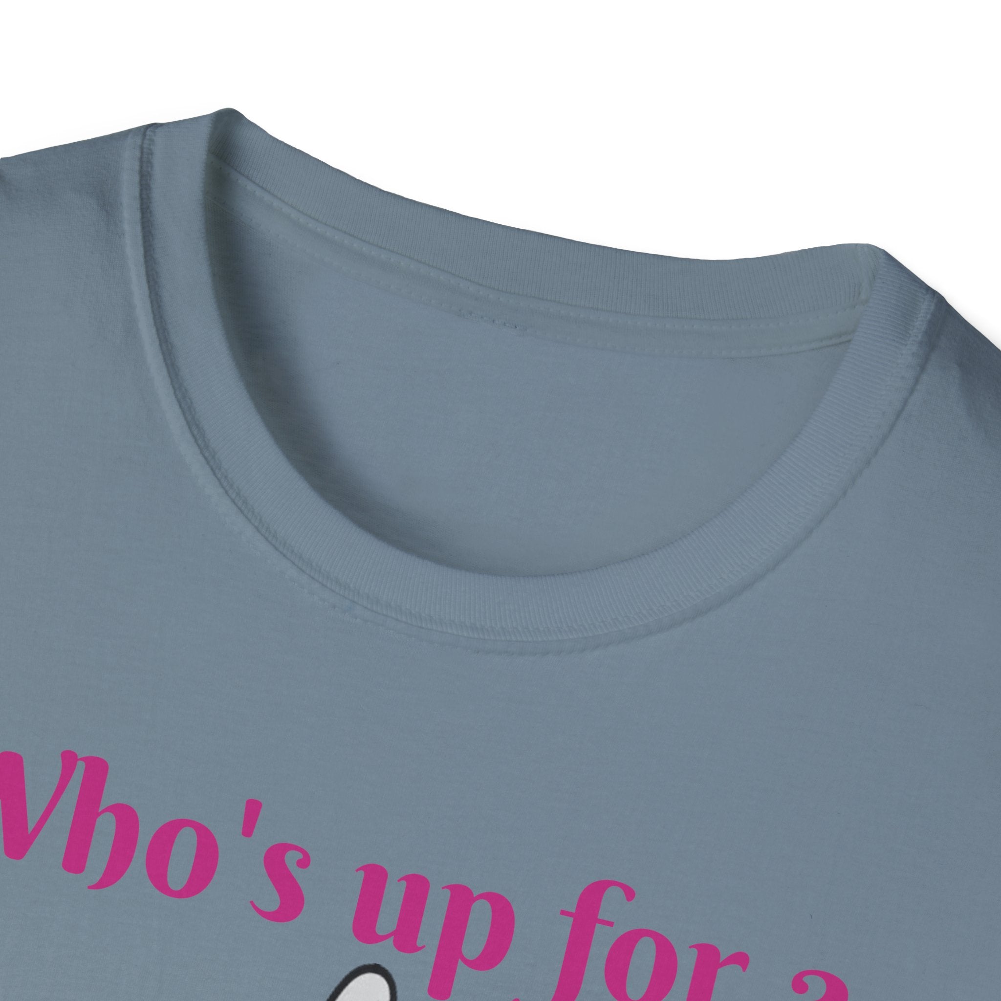 Who's Up For A Treasure Hunt Bunny Unisex Softstyle T-Shirt