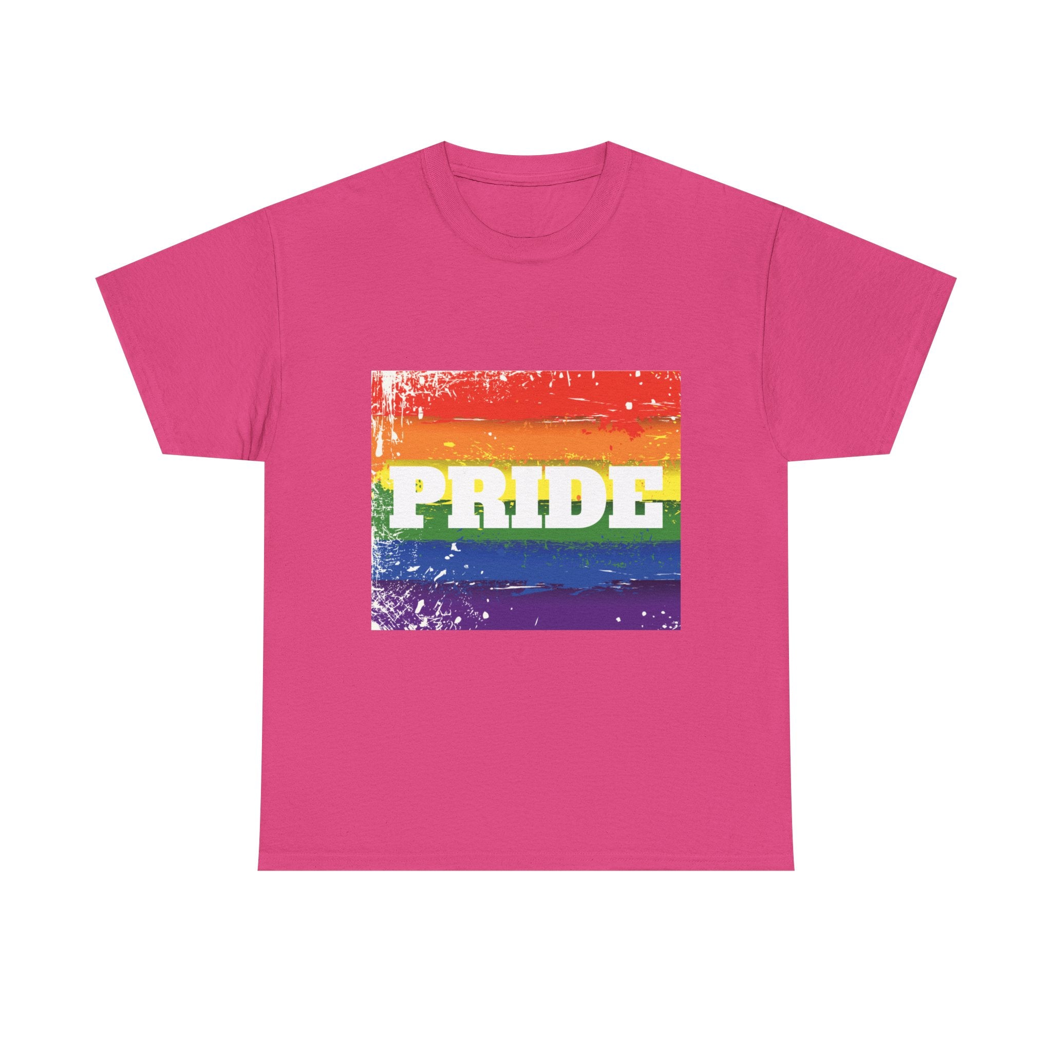 Pride Rainbow Unisex Heavy Cotton T-Shirt