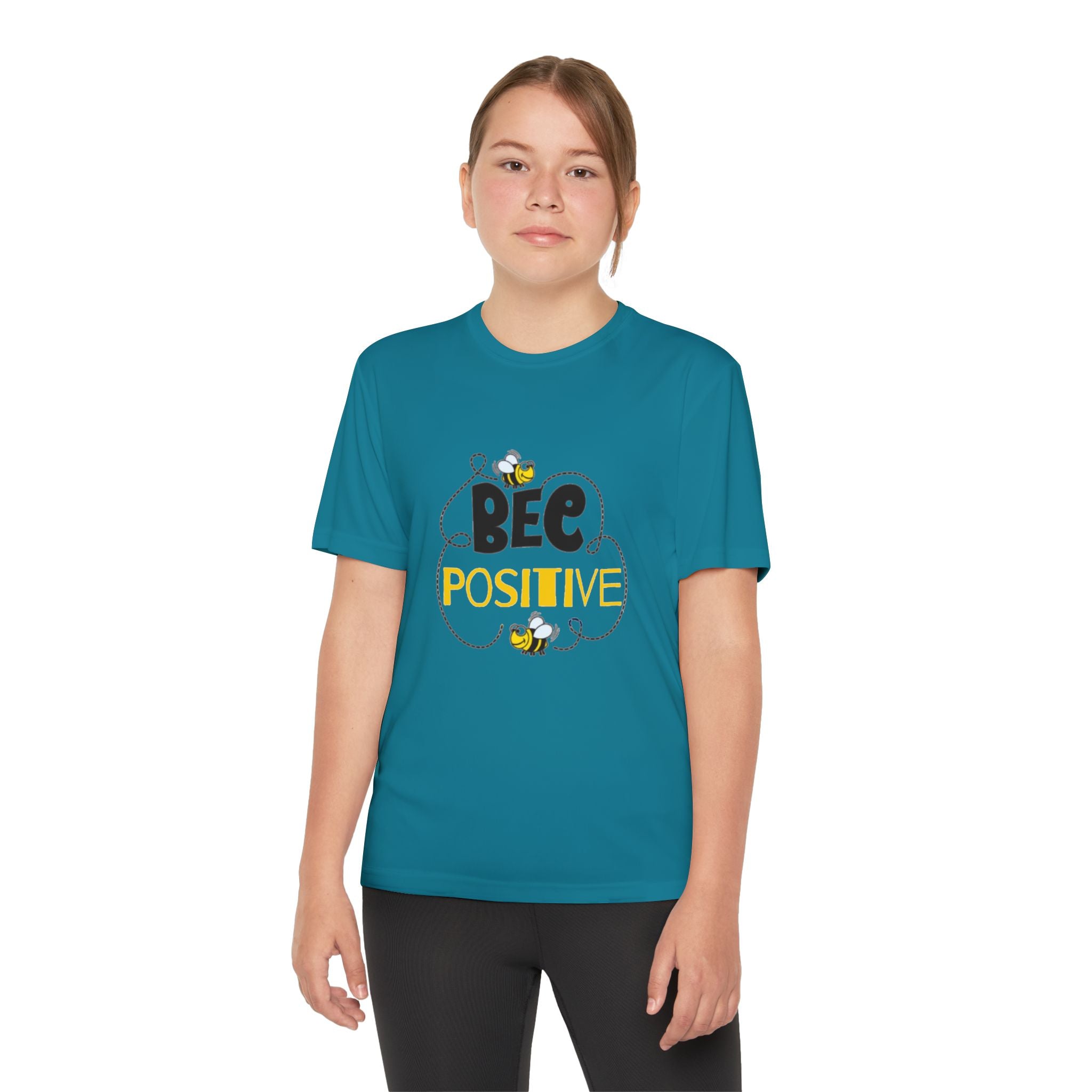 Bee Positive Youth Short Sleeve Competitor T-Shirt
