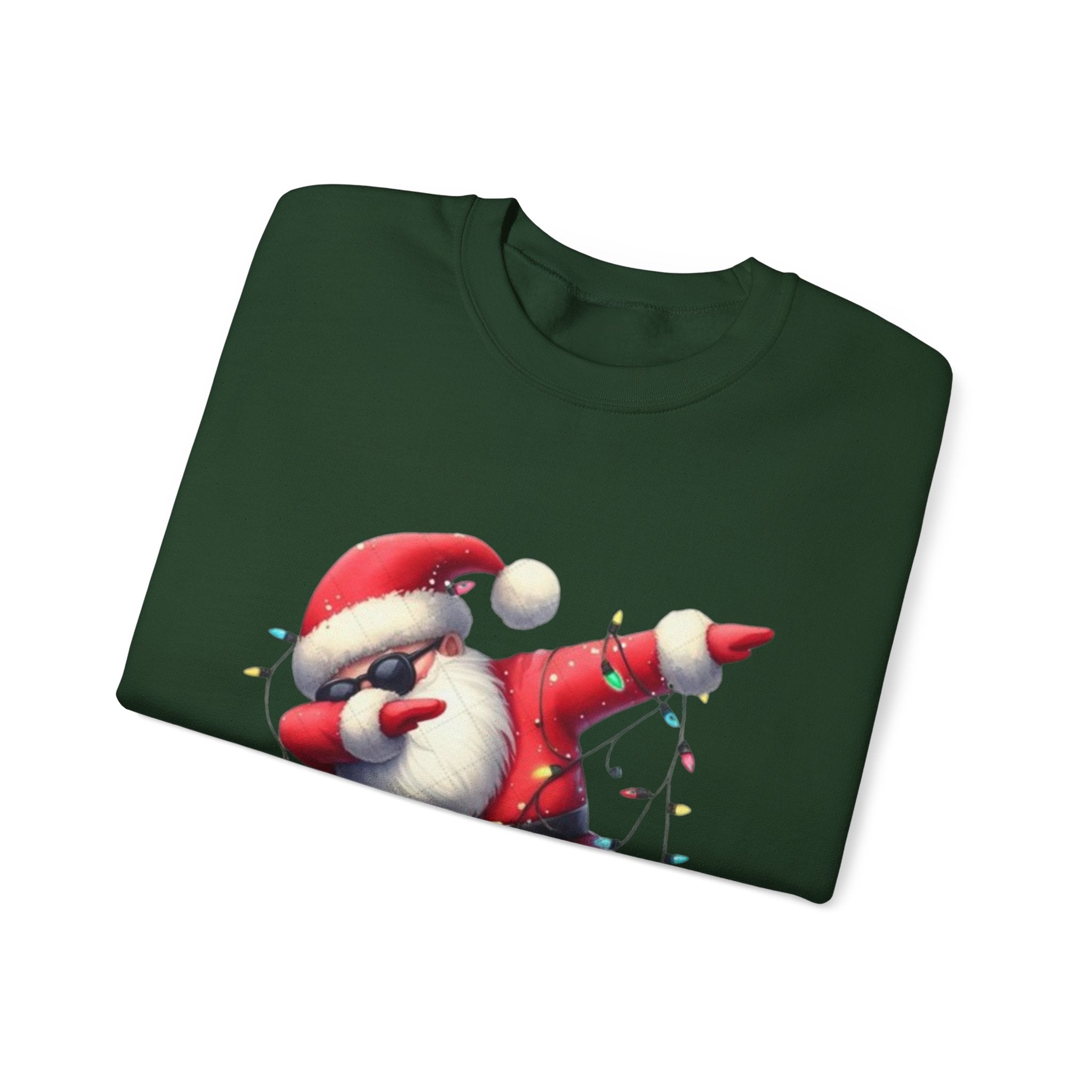 Santa Dabbing Unisex Heavy Blend™ Crewneck Sweatshirt