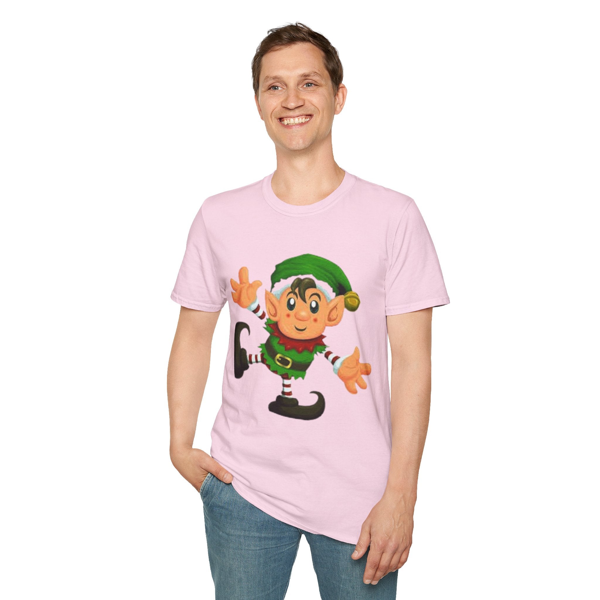 Christmas Elf Unisex Softstyle T-Shirt
