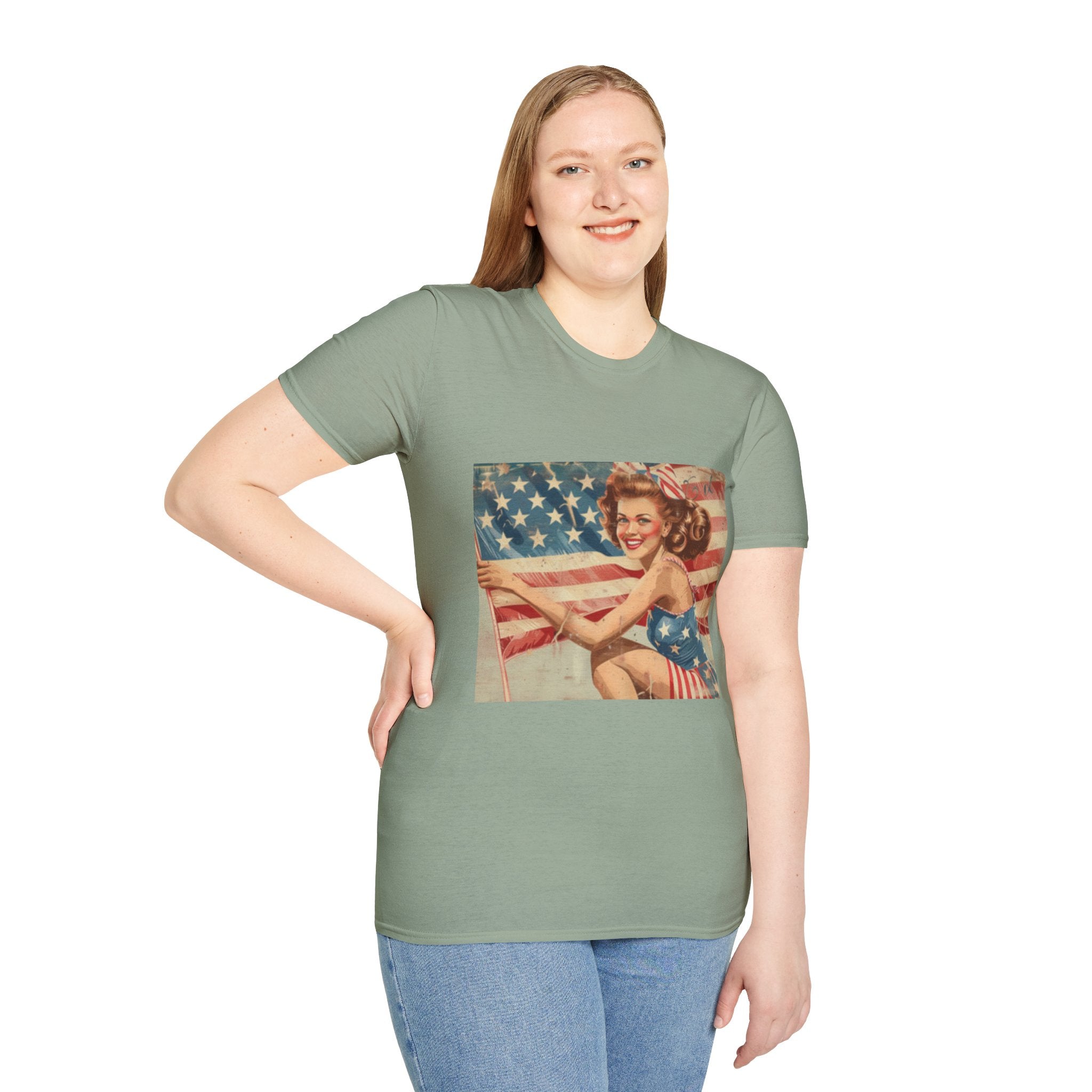 Vintage Americana Unisex Softstyle T-Shirt