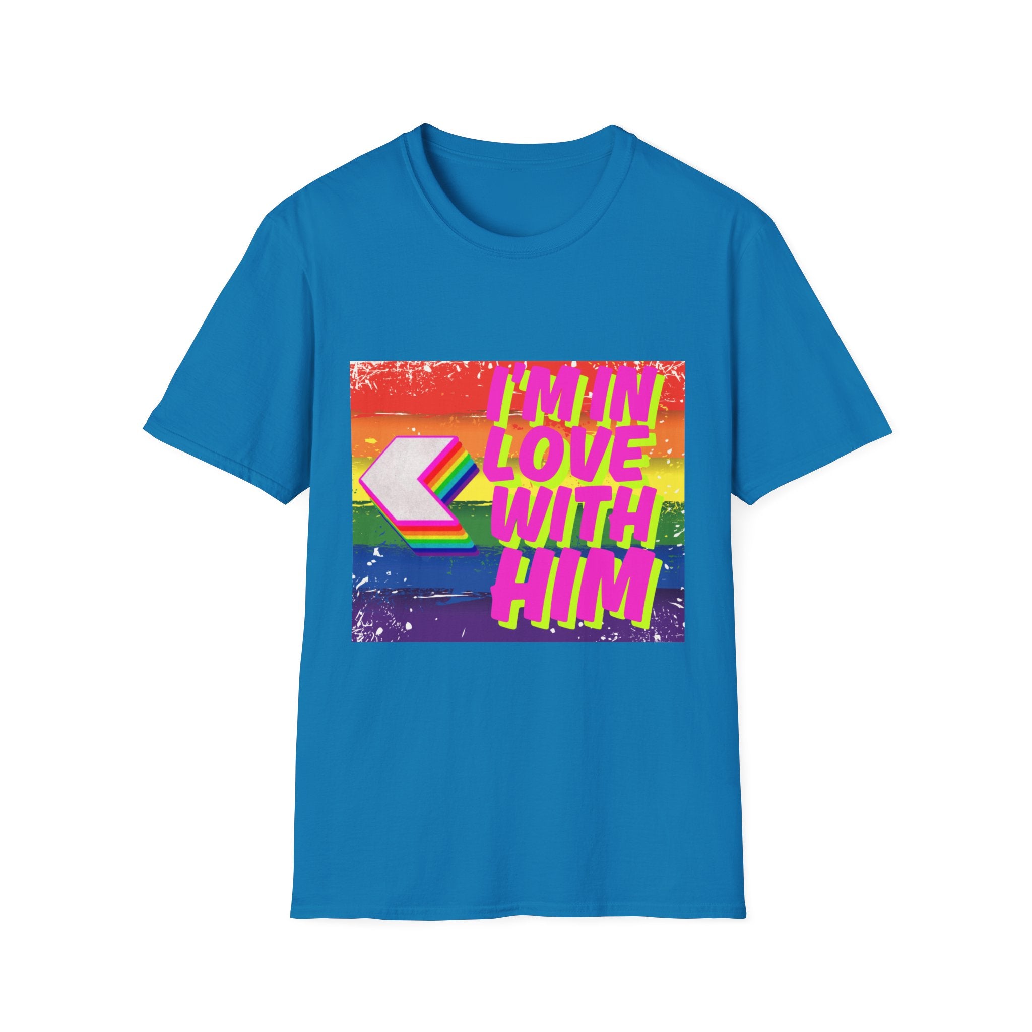 I'm In Love With Him Unisex Softstyle T-Shirt