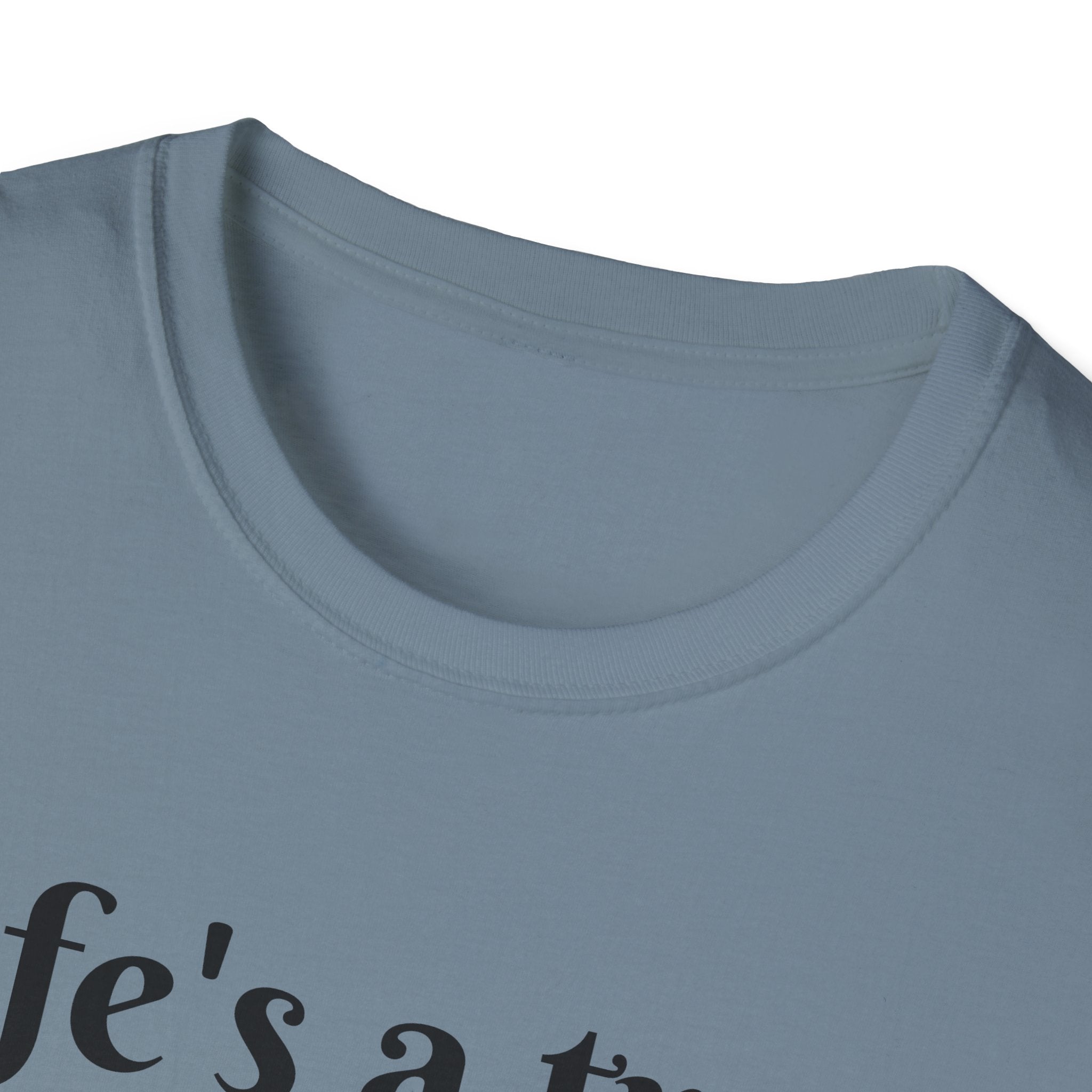 Life's A Treat Unicorn Unisex Softstyle T-Shirt