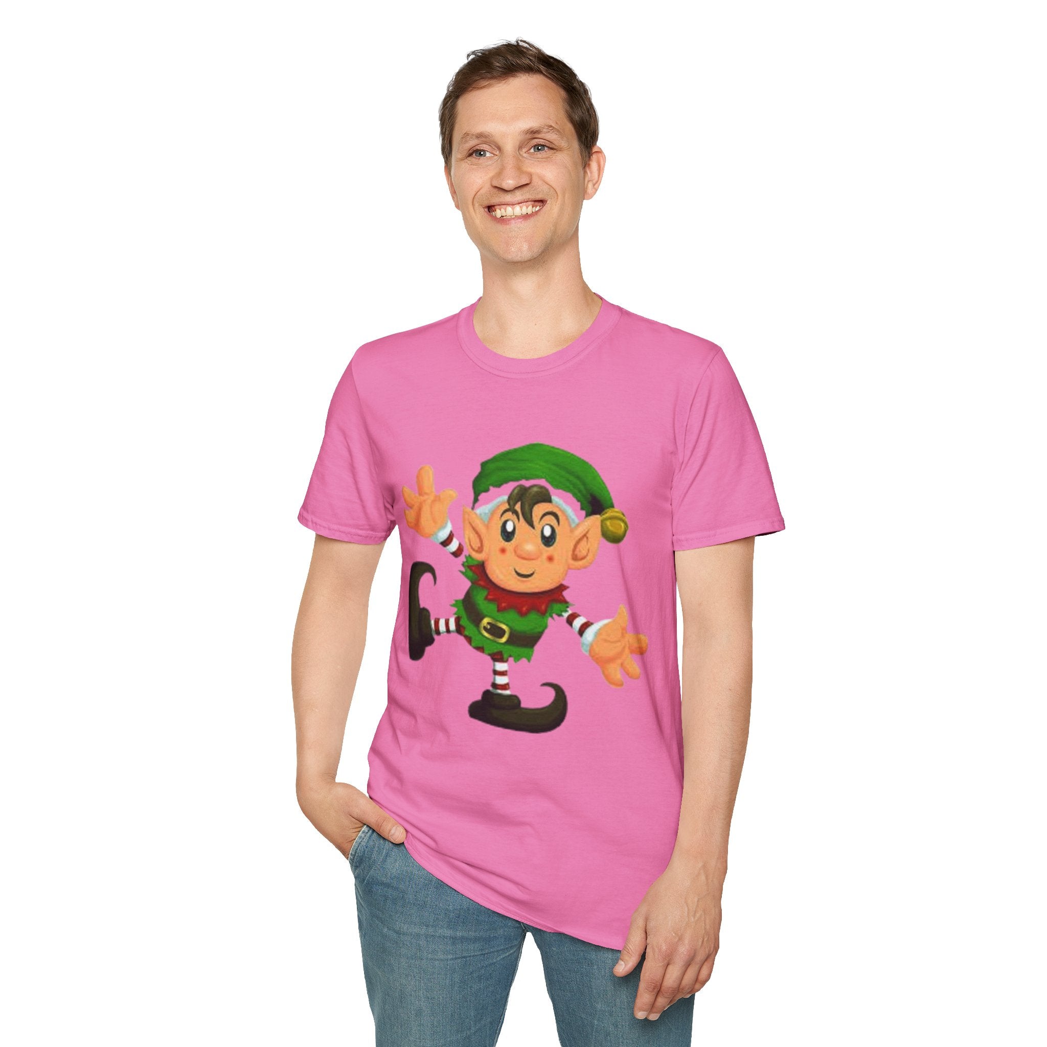 Christmas Elf Unisex Softstyle T-Shirt