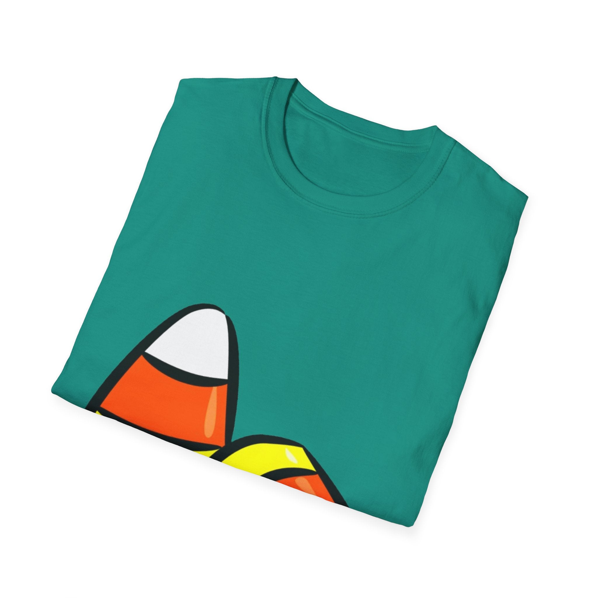 Halloween Candy Corn Unisex Softstyle T-Shirt