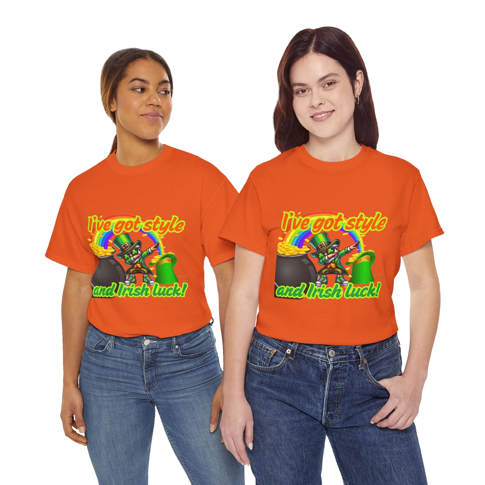 I've Got Style And Irish Luck Unisex Heavy Cotton T-Shirt