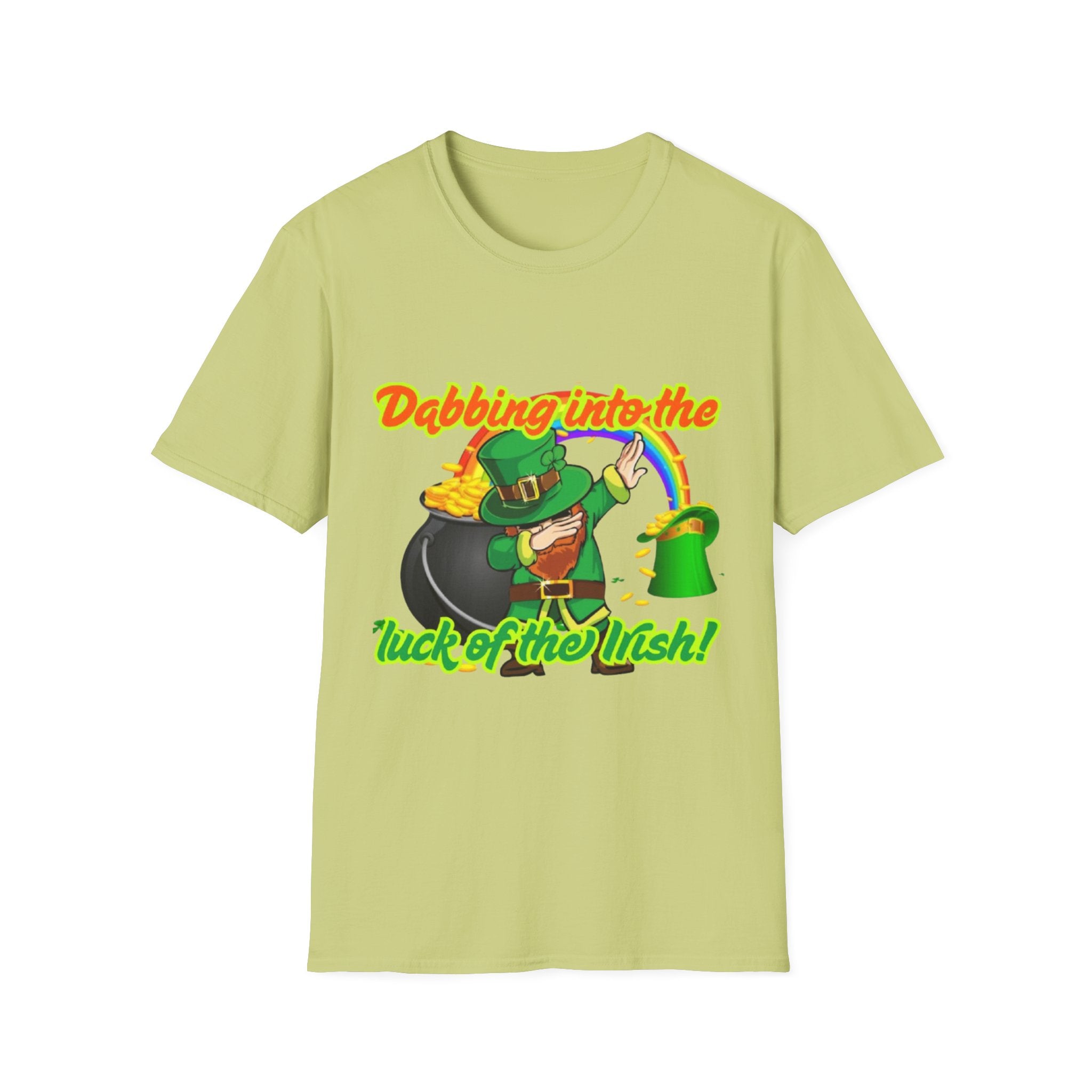 Dabbing Into The Luck Of The Irish! Unisex Unisex T-Shirt