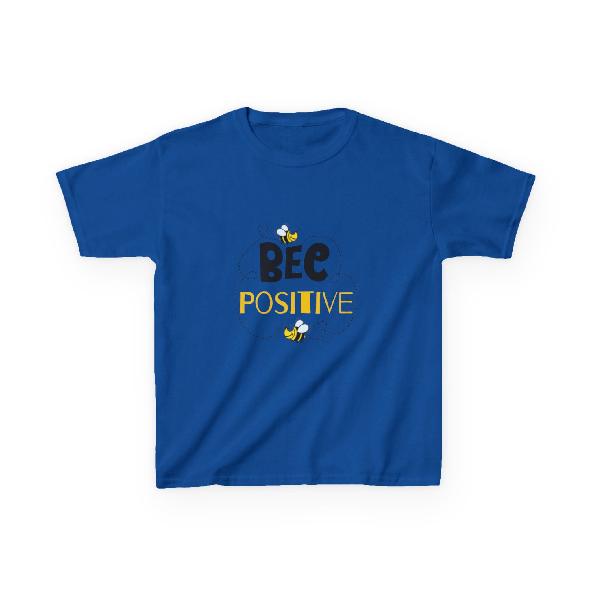 Bee Positive Kids Heavy Cotton T-Shirt