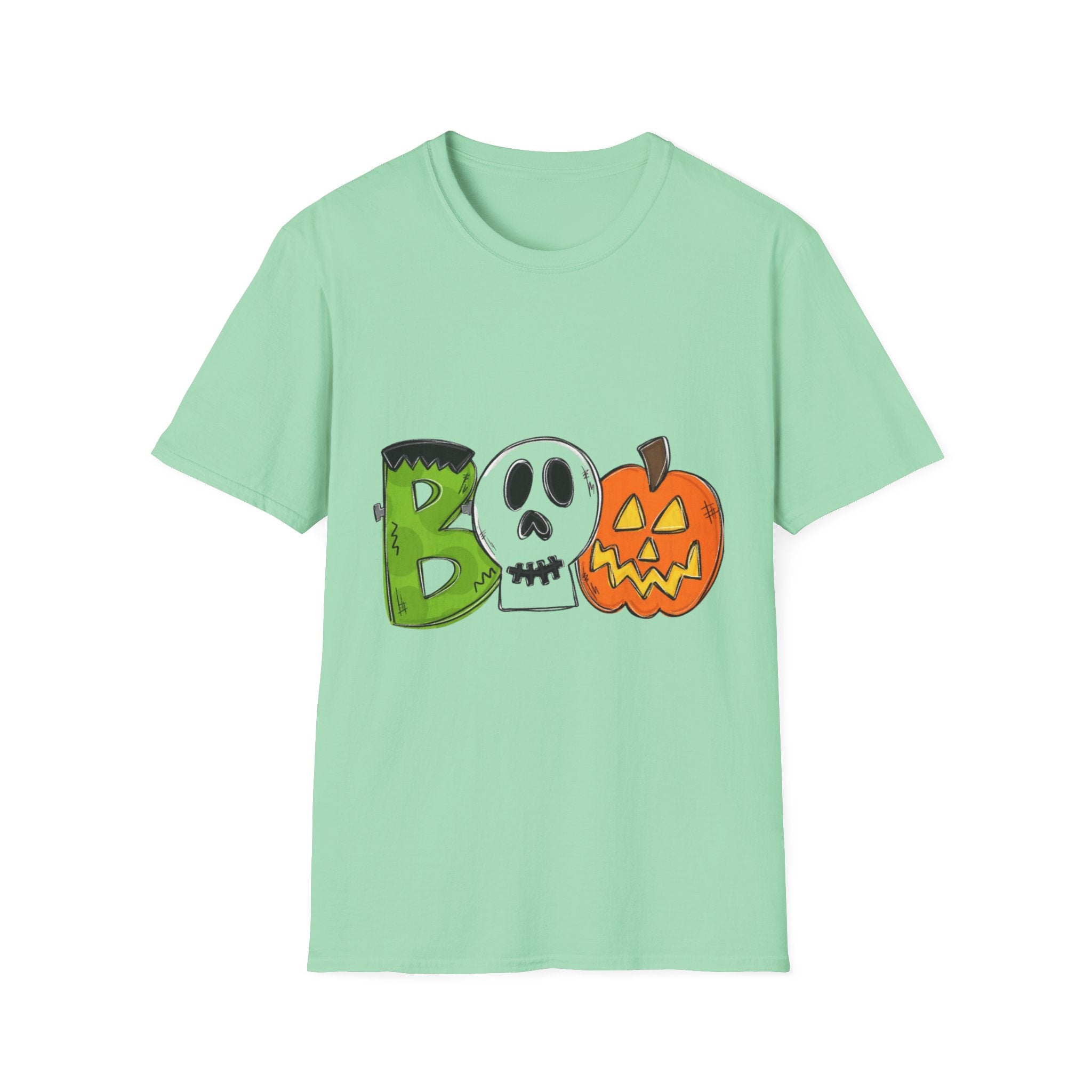 Halloween Boo Unisex Softstyle T-Shirt