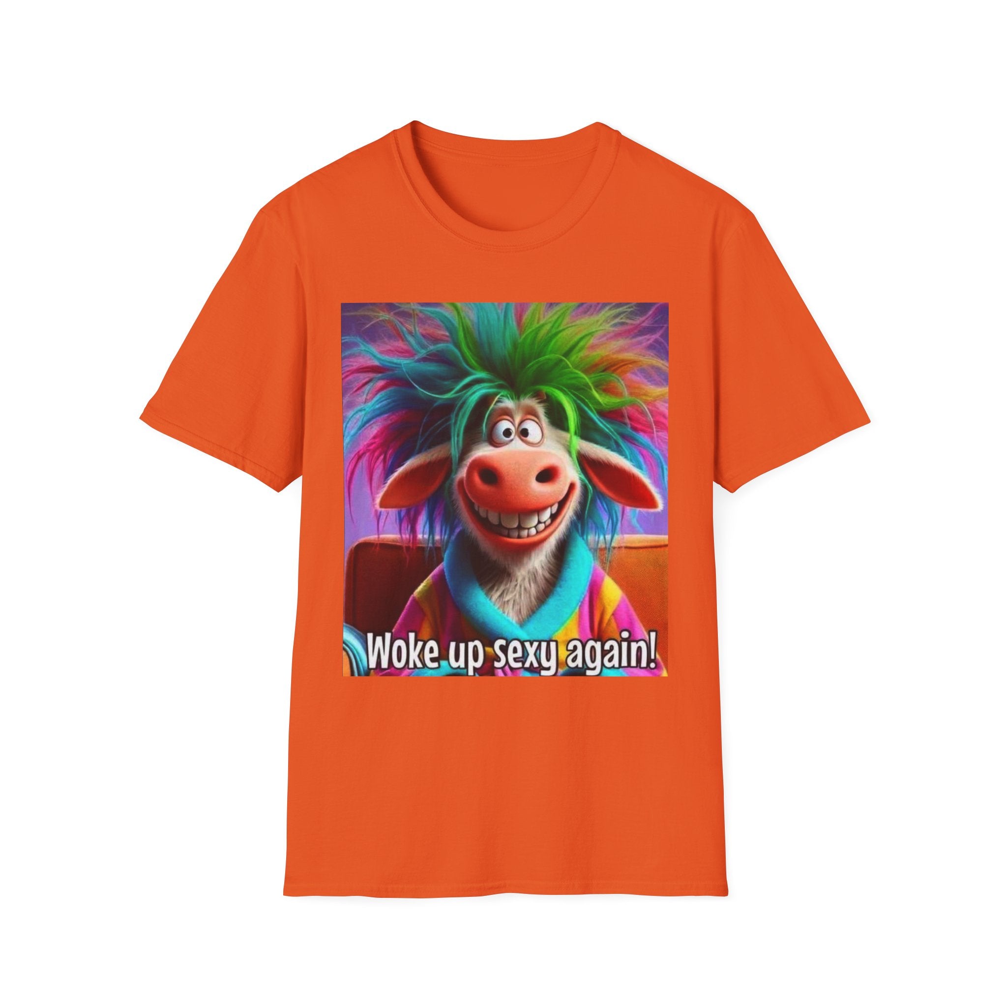 Woke Up Sexy Again Unisex Softstyle T-Shirt