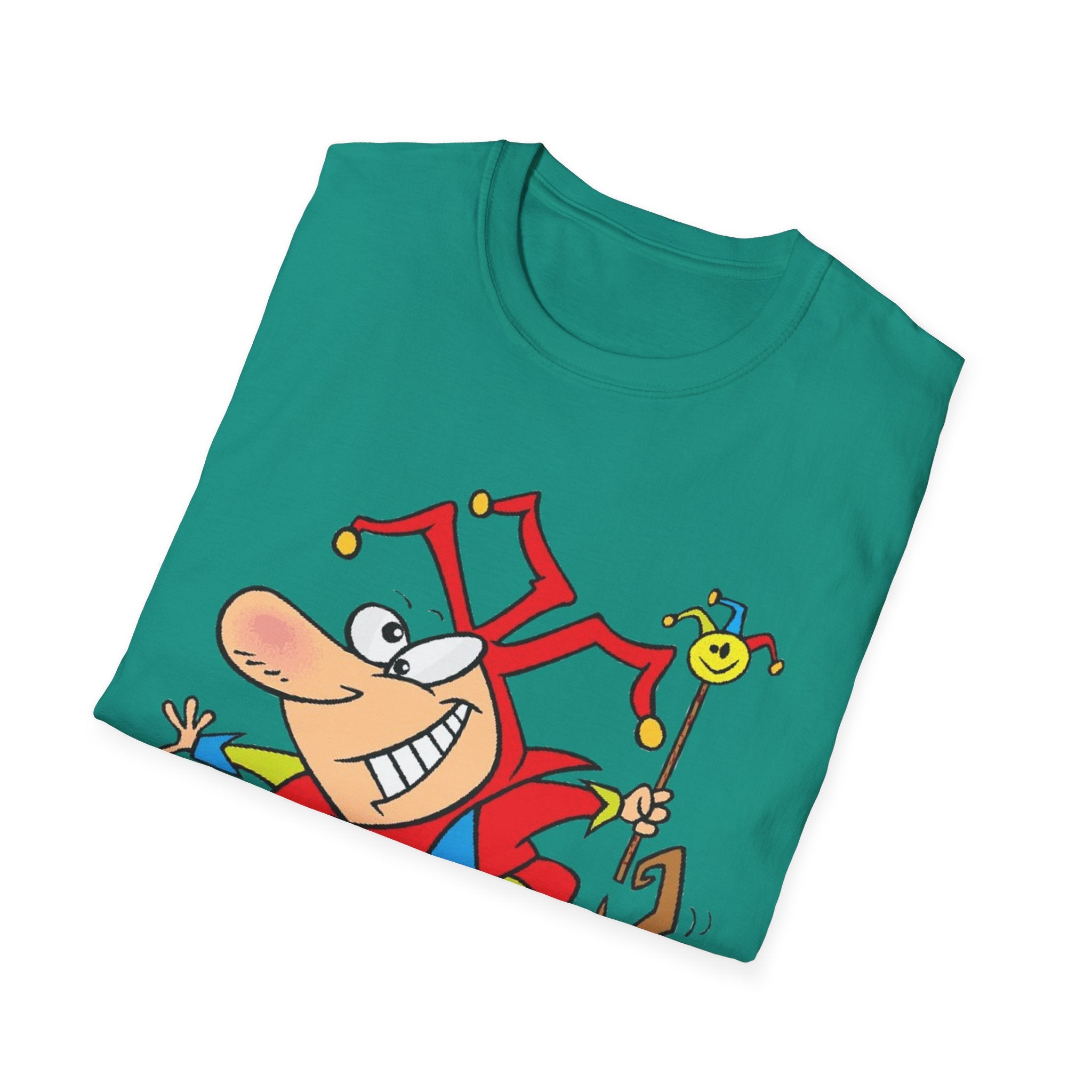 Funny Jester Unisex Softstyle T-Shirt