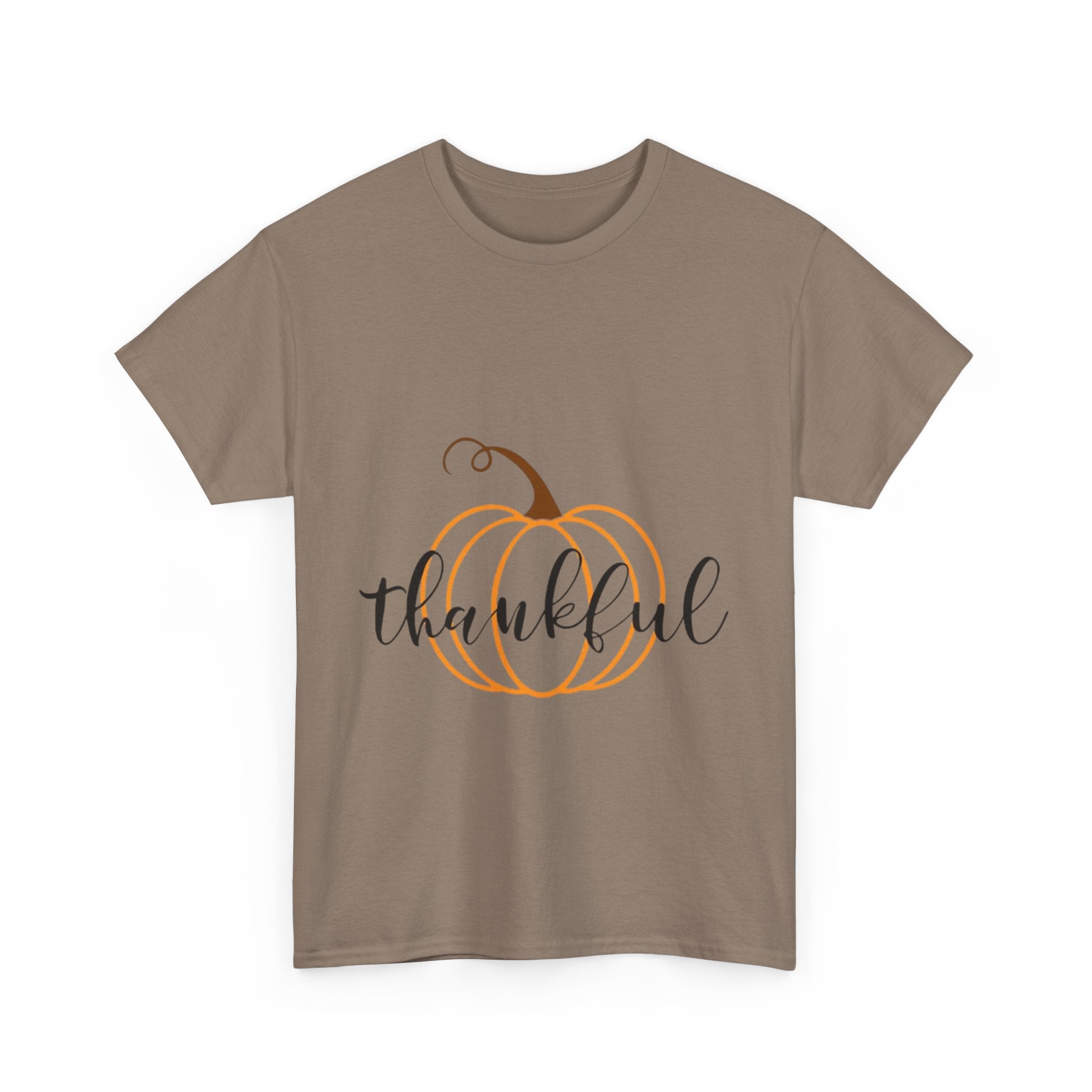 Thankful Pumpkin Unisex Heavy Cotton T-Shirt