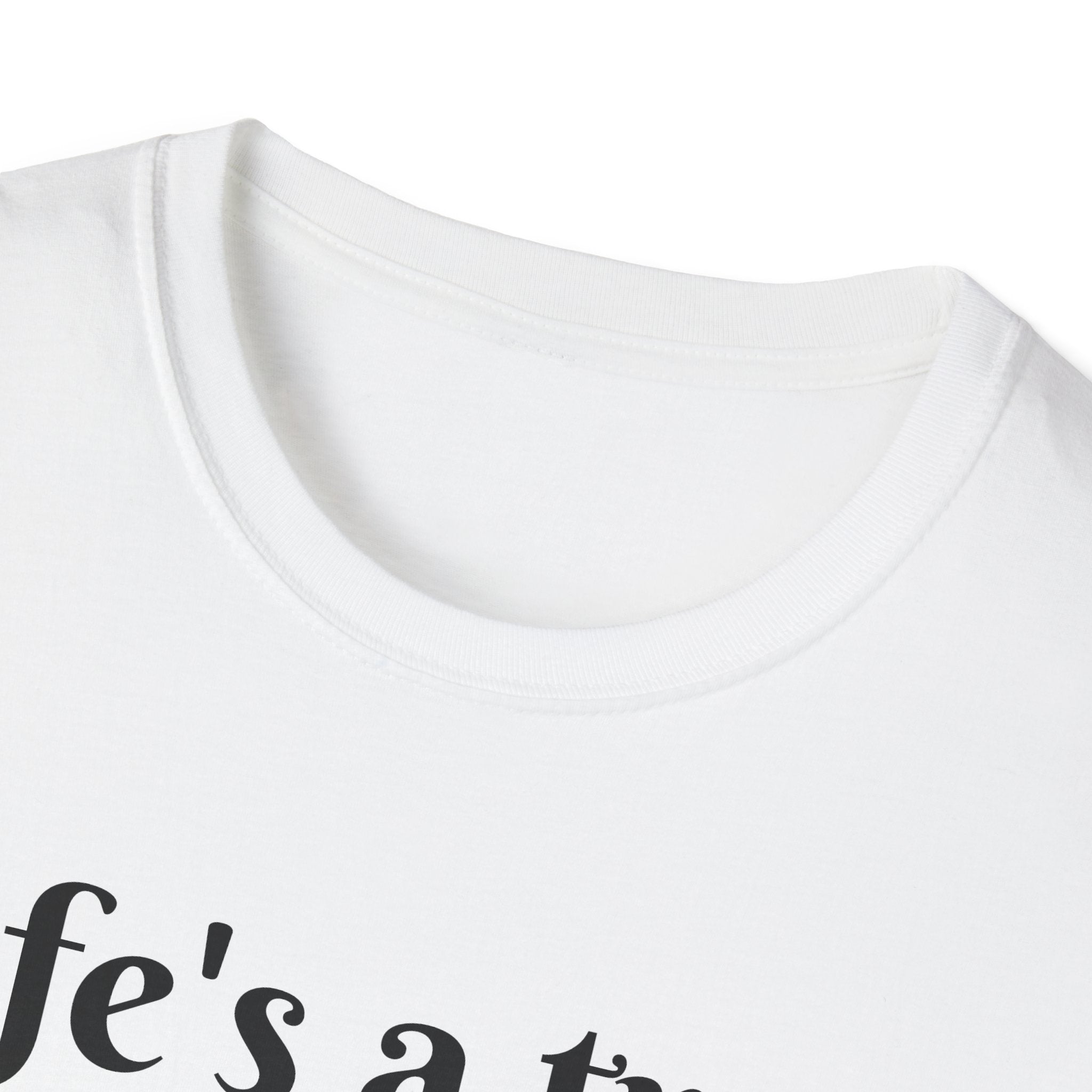 Life's A Treat Unicorn Unisex Softstyle T-Shirt