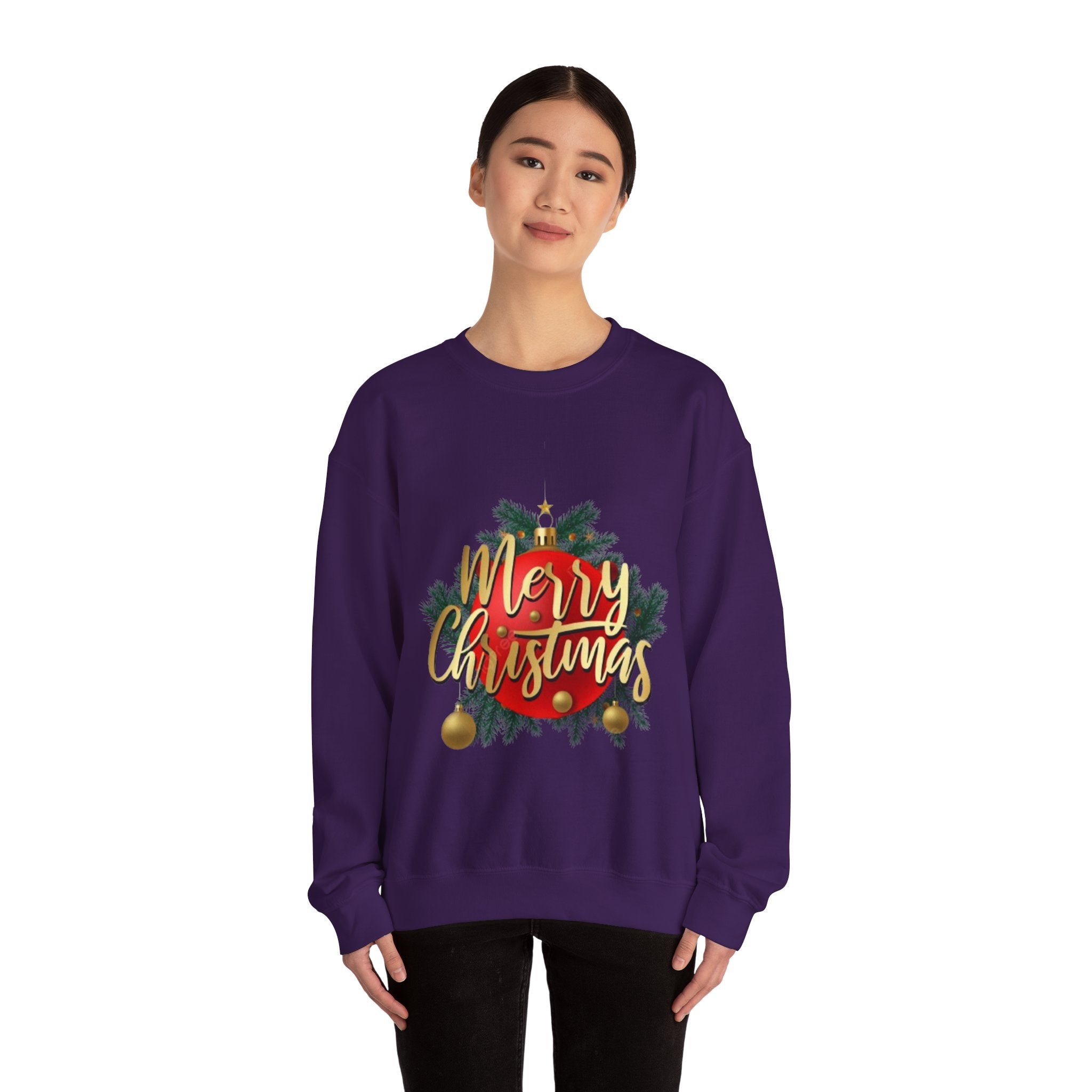 Merry Christmas Unisex Heavy Blend Crewneck Sweatshirt