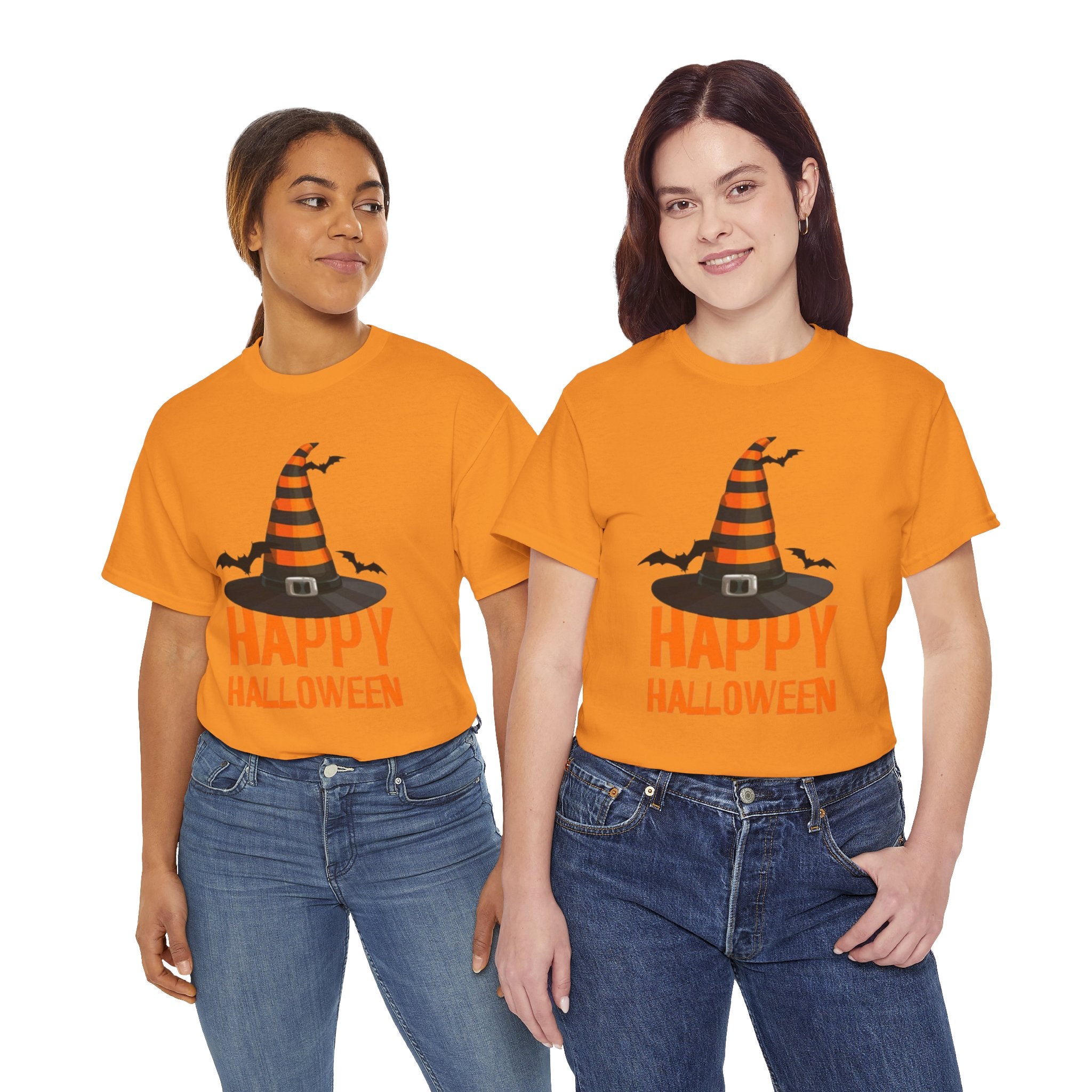 Happy Halloween Unisex Heavy Cotton T-Shirt