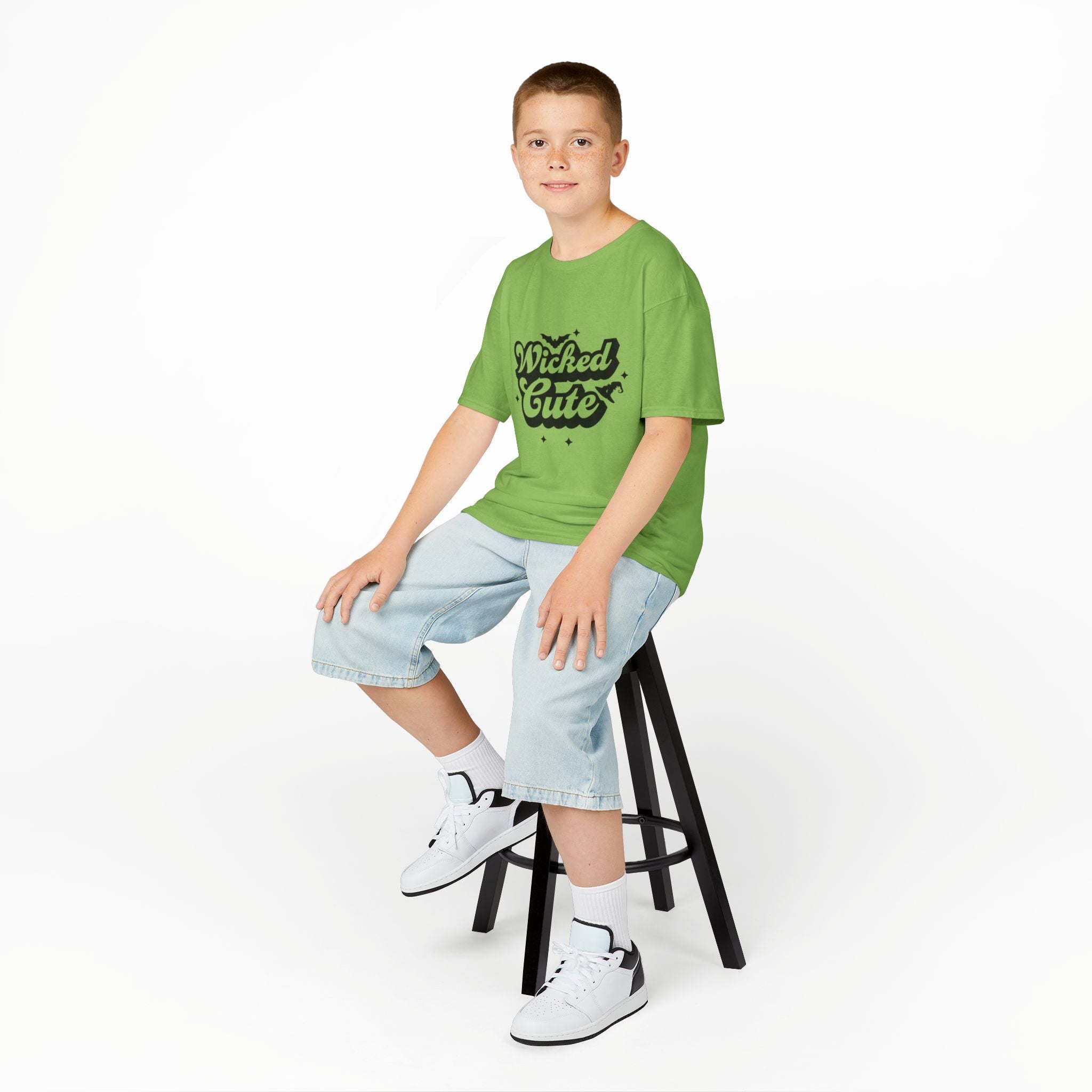 Wicked Cute Kid's Short Sleeve Cotton T-Shirt