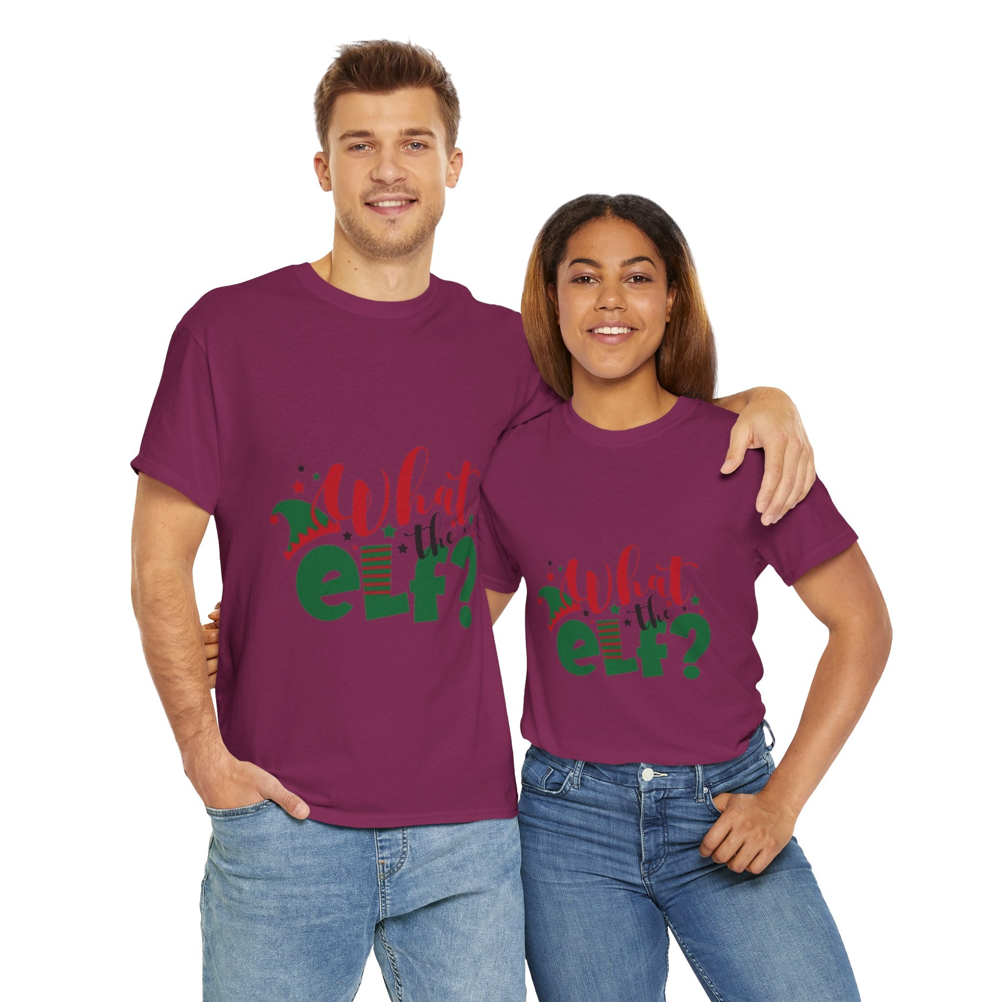 What the Elf? Unisex Heavy Cotton T-Shirt