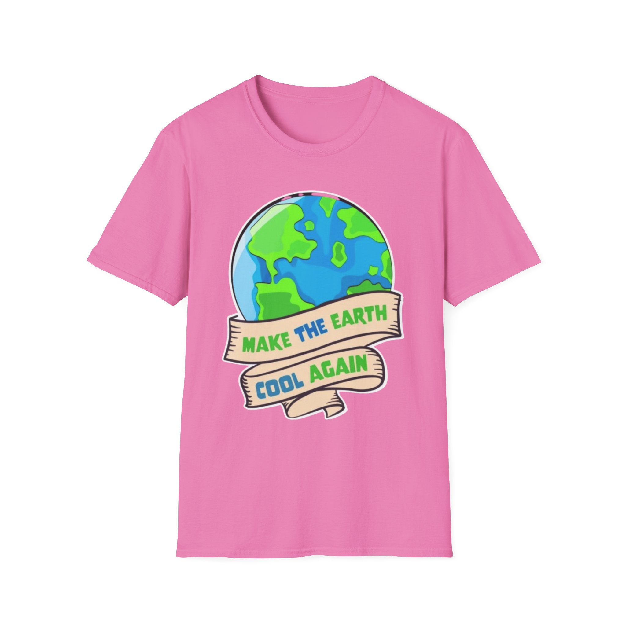 Make The Earth Cool Again Unisex Softstyle T-Shirt