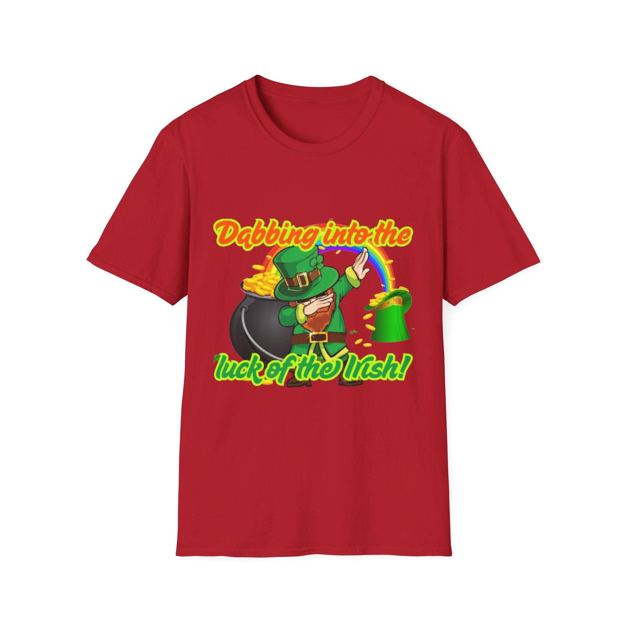Dabbing Into The Luck Of The Irish! Unisex Unisex T-Shirt