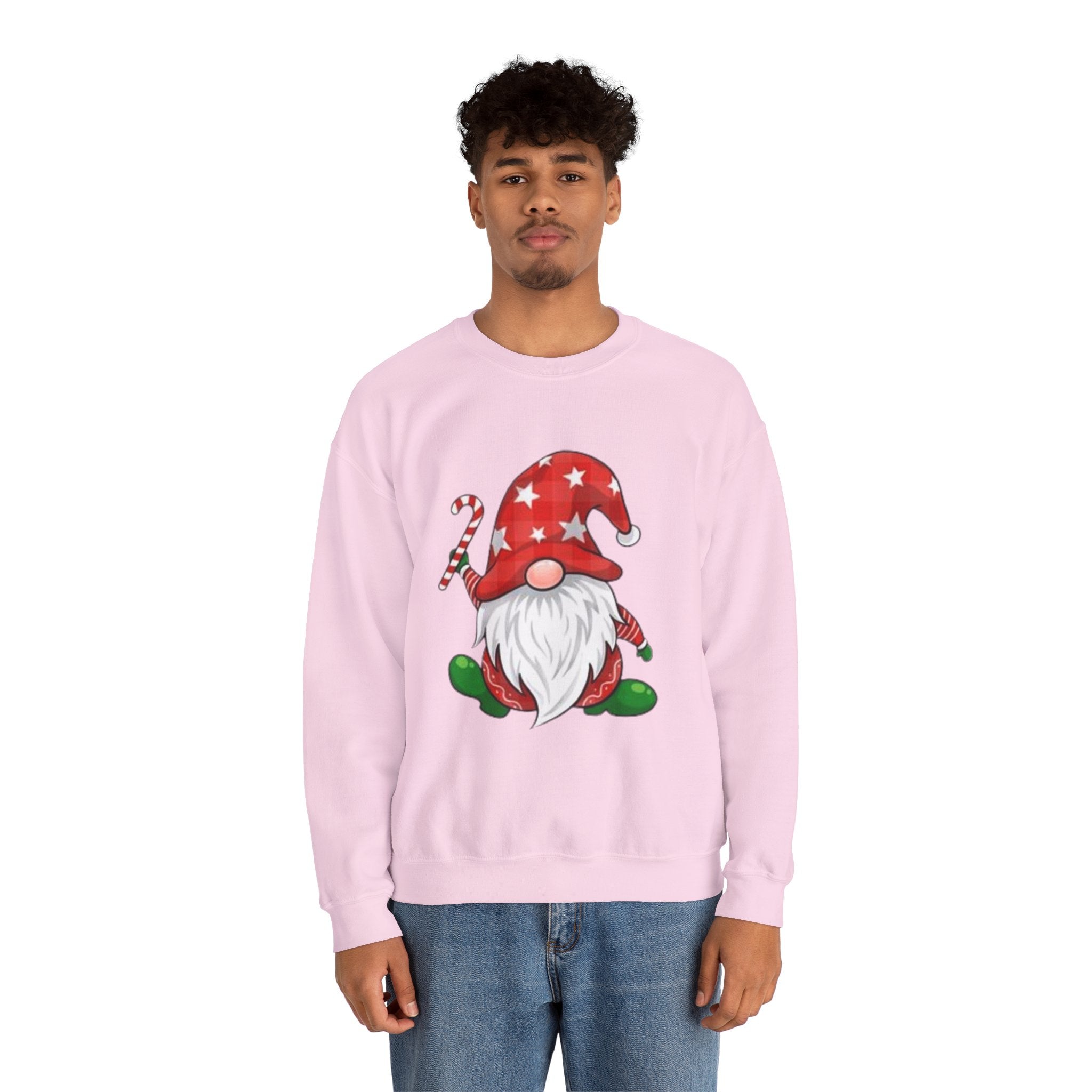 Christmas Holiday Gnome Unisex Heavy Blend™ Crewneck Sweatshirt
