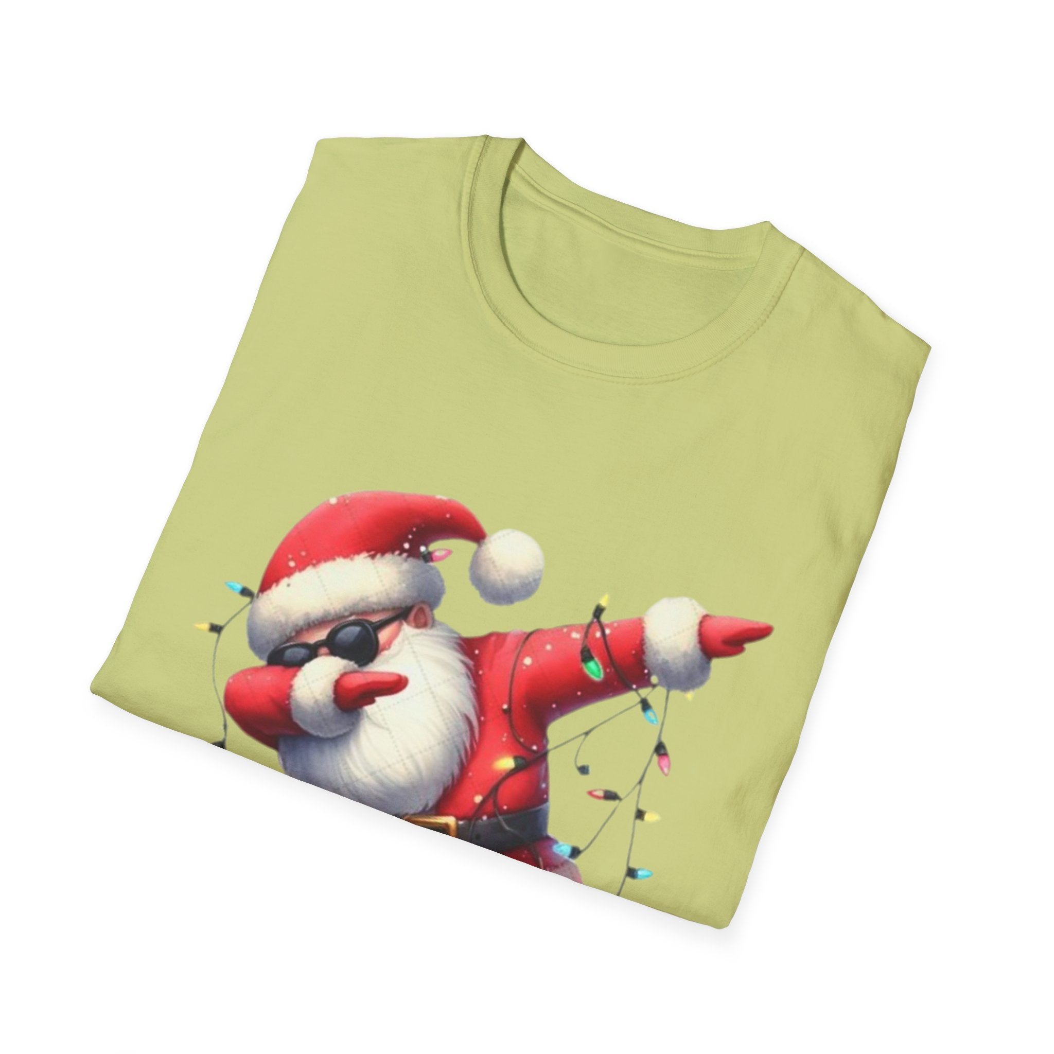 Dabbing Santa Unisex Softstyle T-Shirt