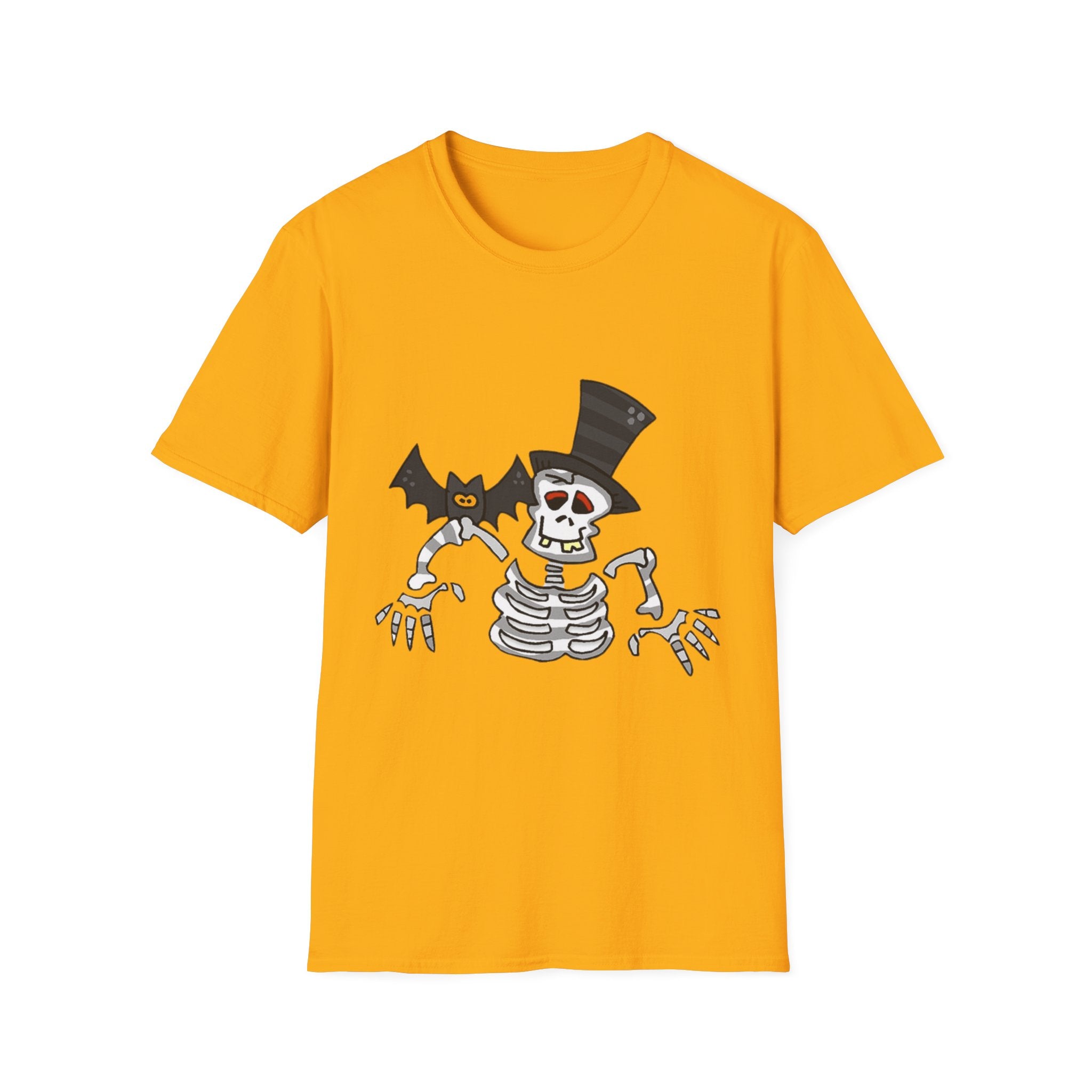 Halloween Skeleton Unisex Softstyle T-Shirt