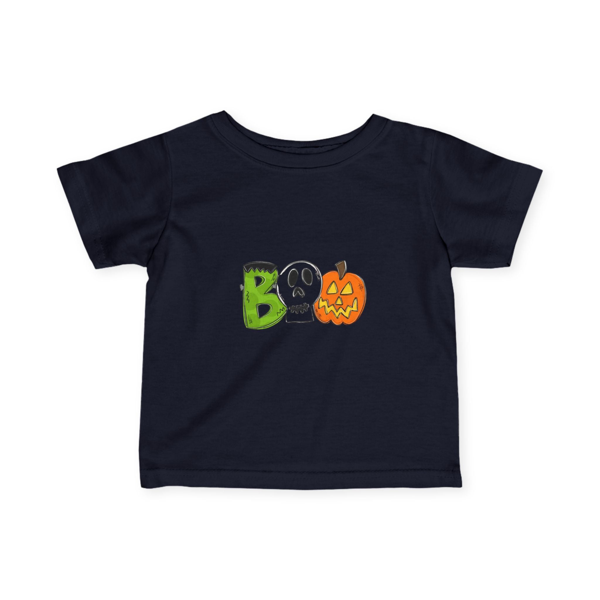 Halloween Boo Toddler Fine Jersey T-Shirt