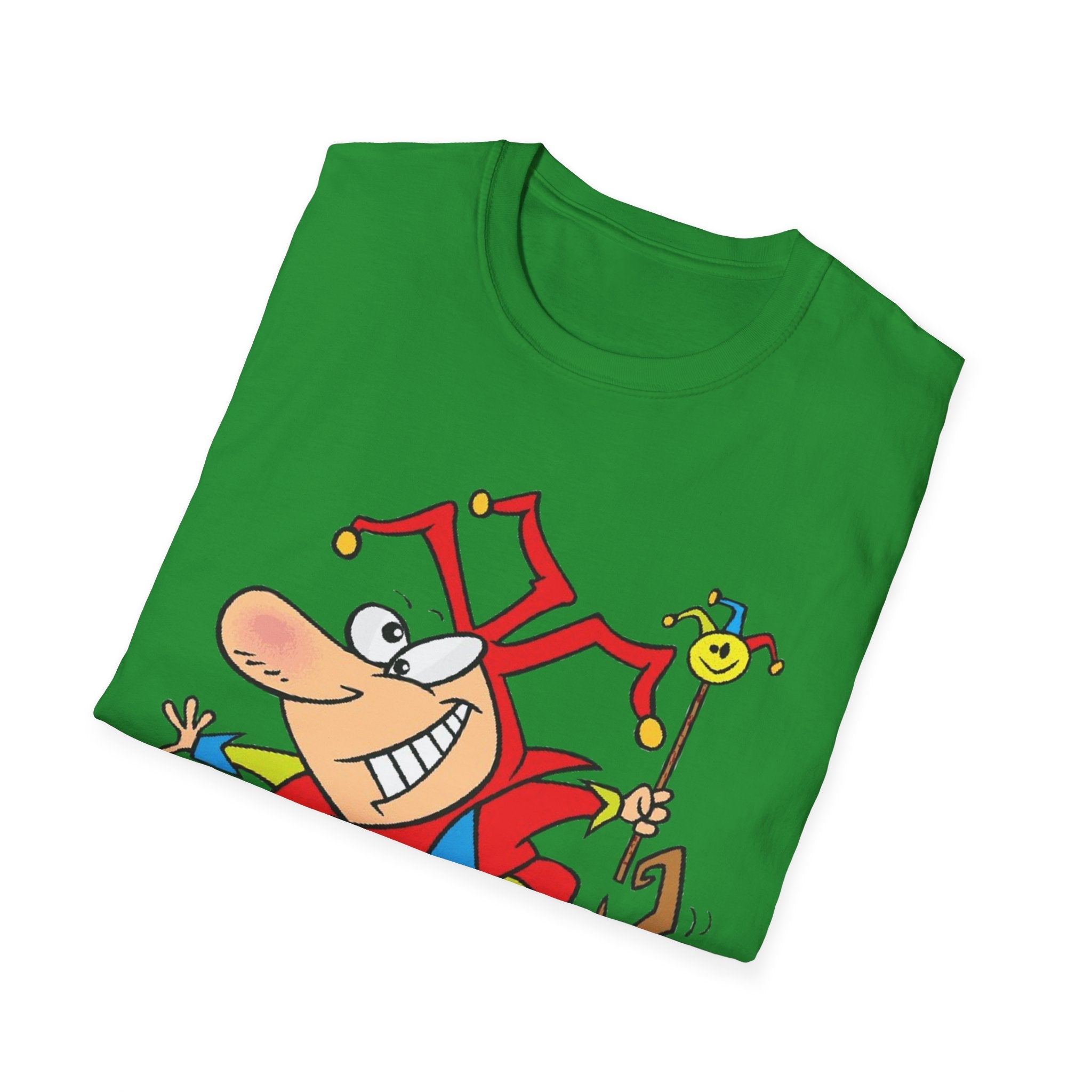 Funny Jester Unisex Softstyle T-Shirt