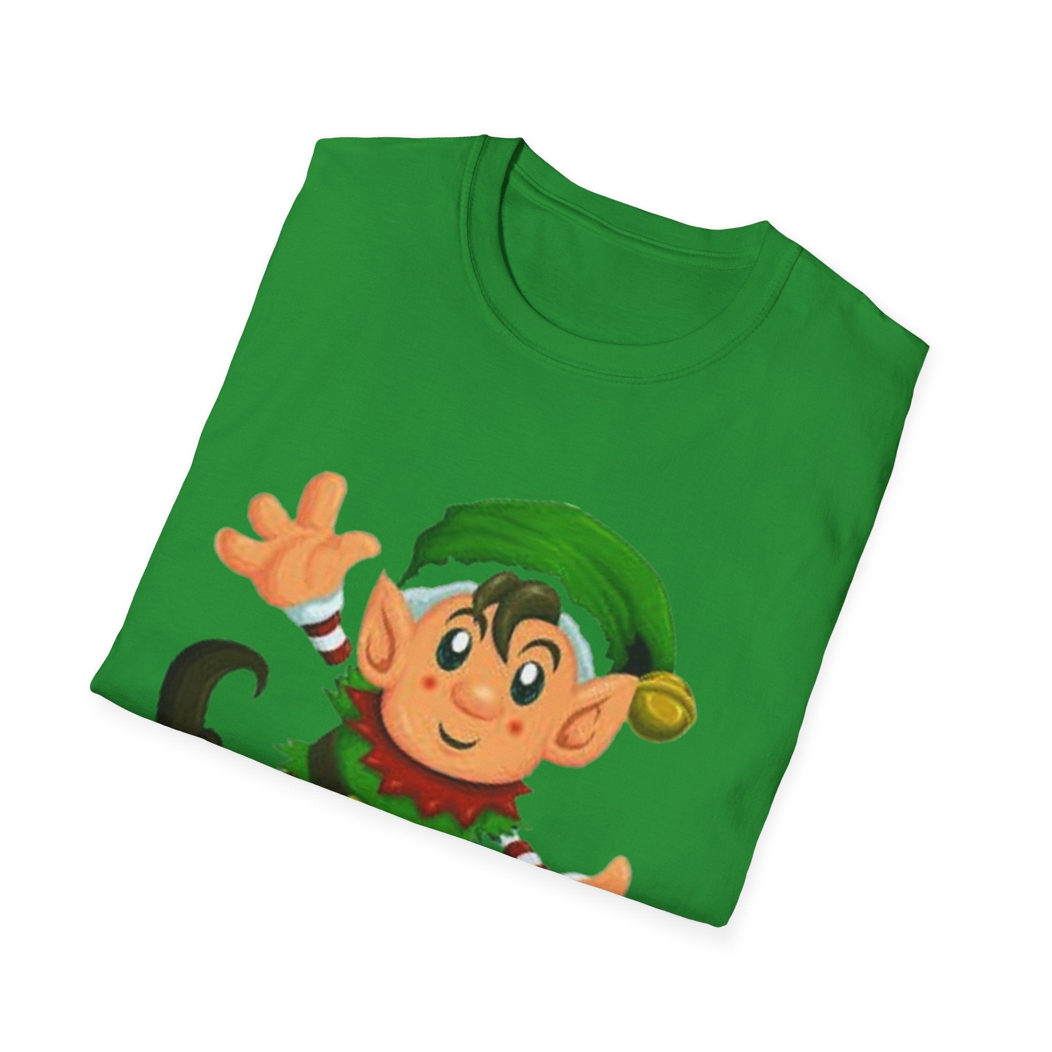 Christmas Elf Unisex Softstyle T-Shirt