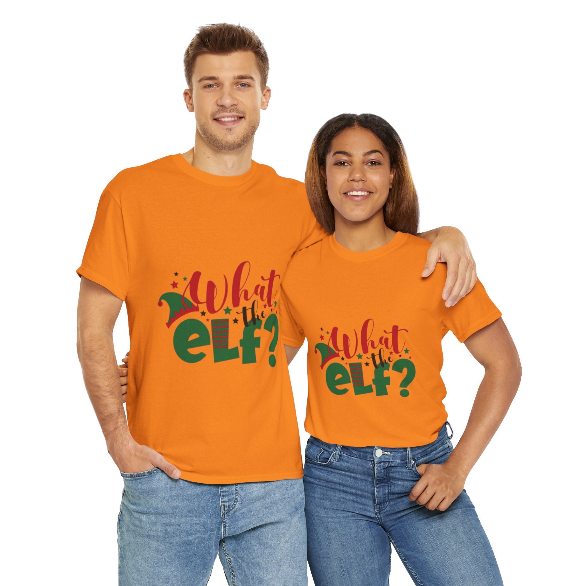What the Elf? Unisex Heavy Cotton T-Shirt