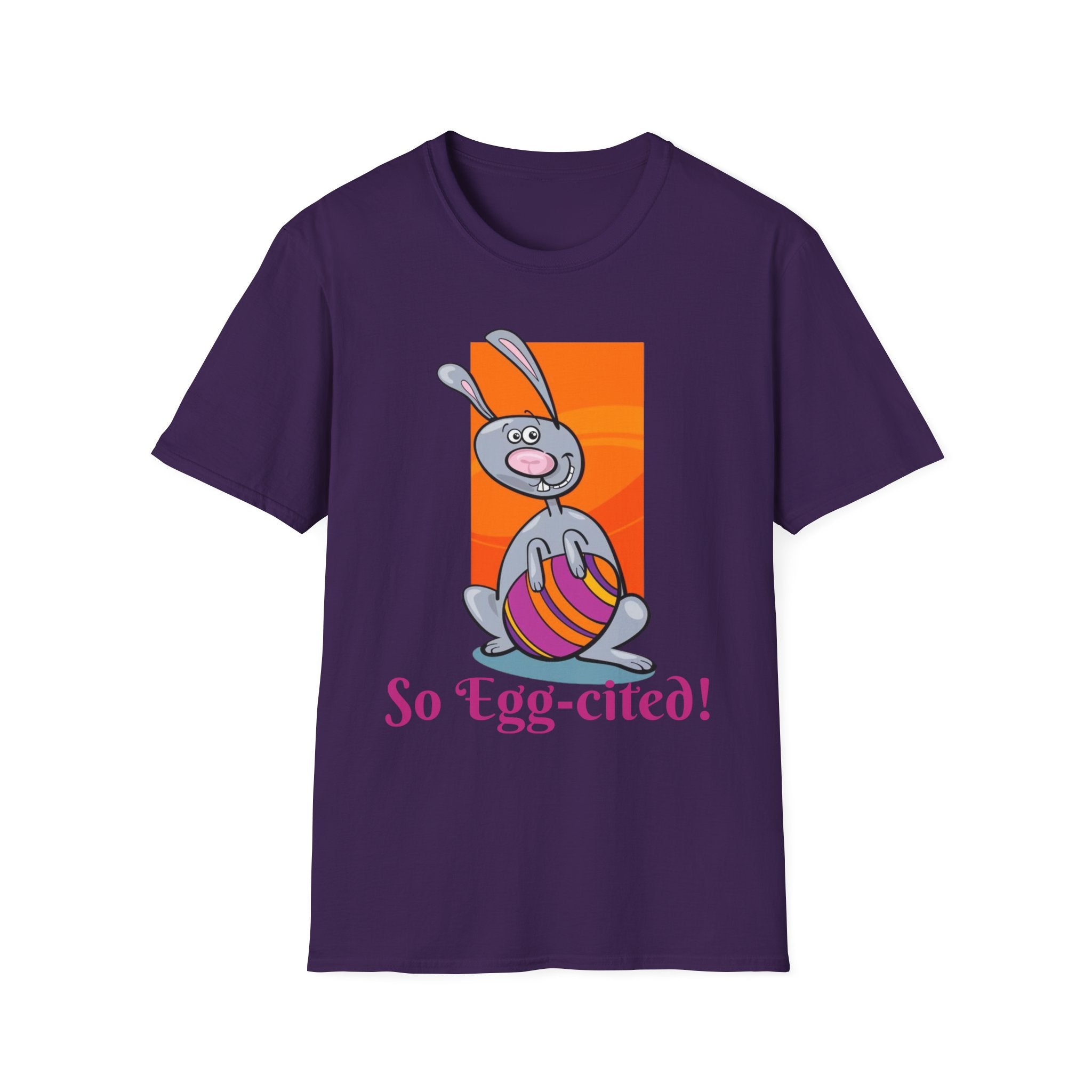 So Egg-cited Bunny Unisex Softstyle T-Shirt