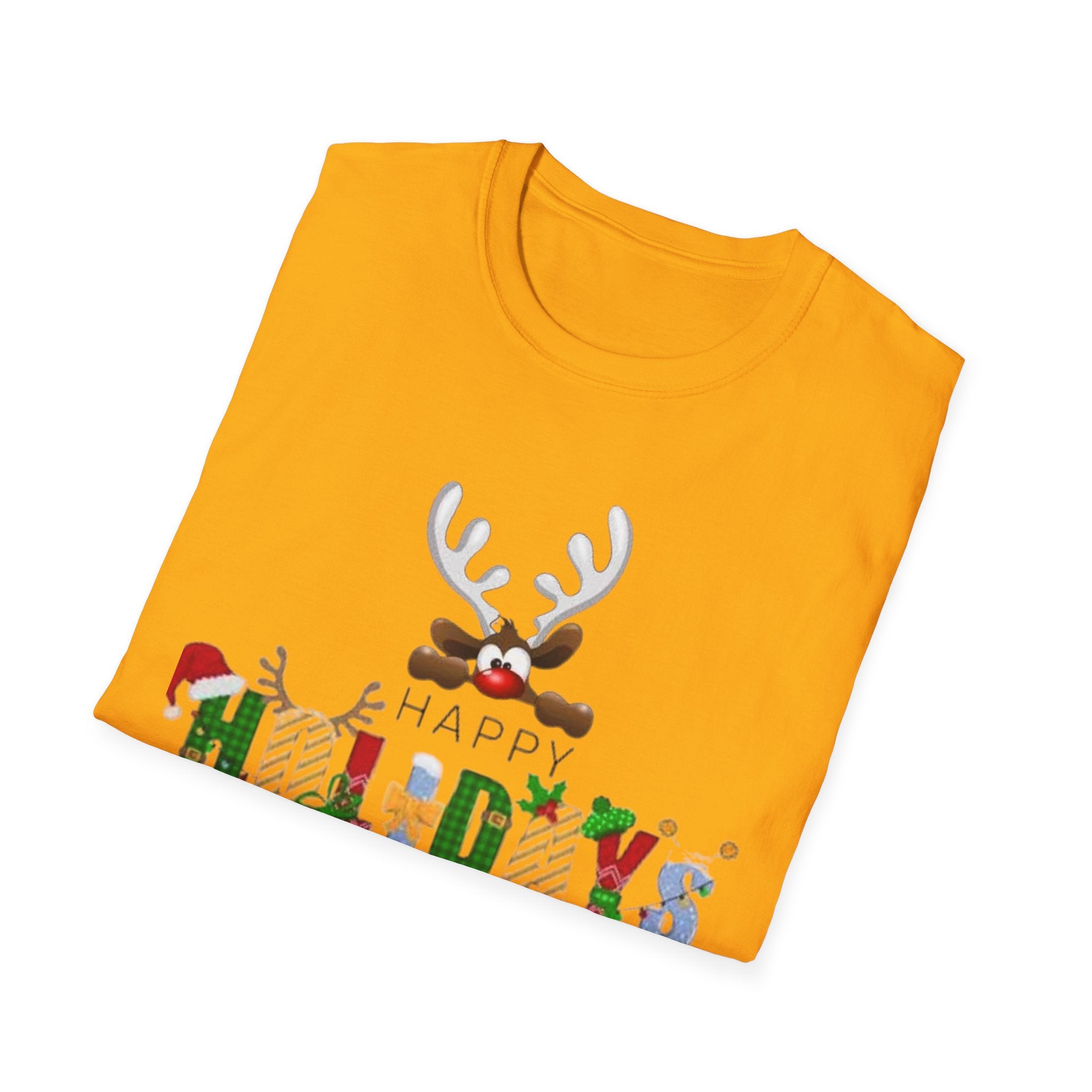 Happy Holidays Unisex Softstyle T-Shirt