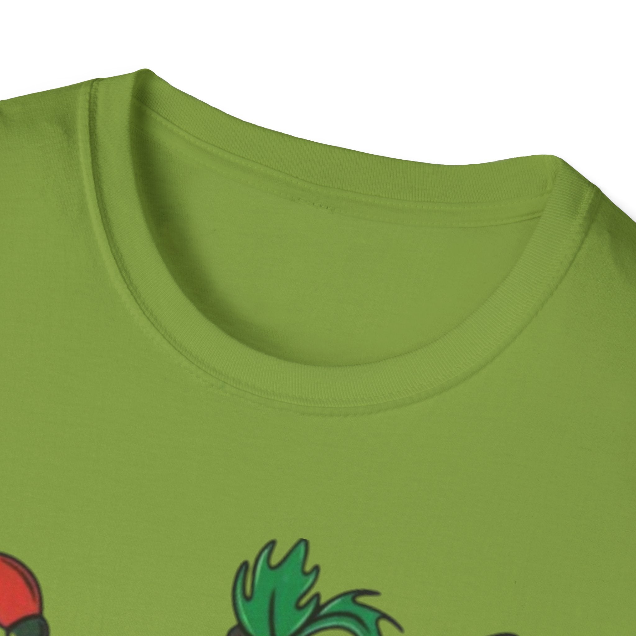 Festive Reindeer Unisex Softstyle T-Shirt